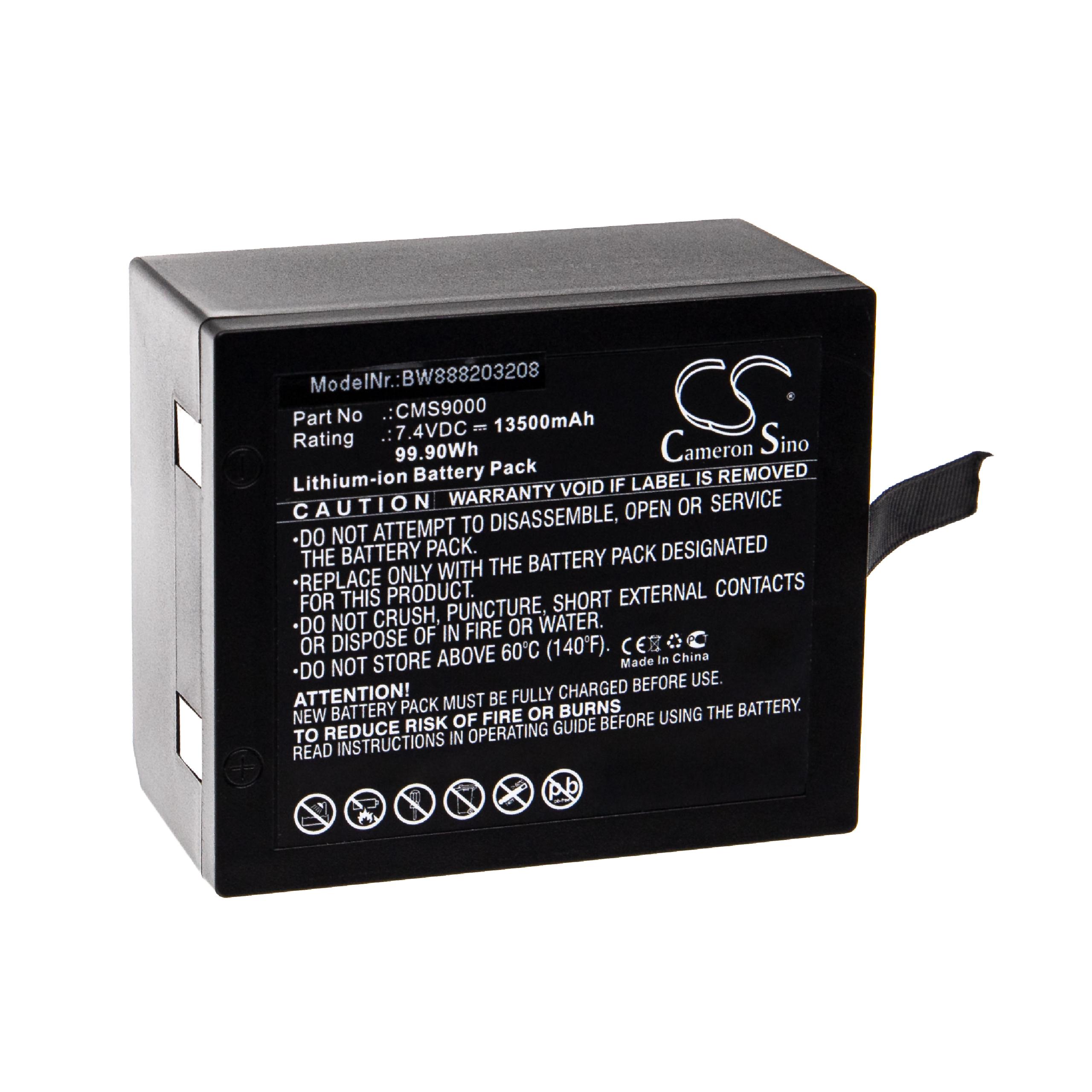 Batterie pour DHRM DHR930-D, DHR930D / Contec CMS7000, CMS7000 Patient Monitor, CMS7000 Portable Vital Signs I
