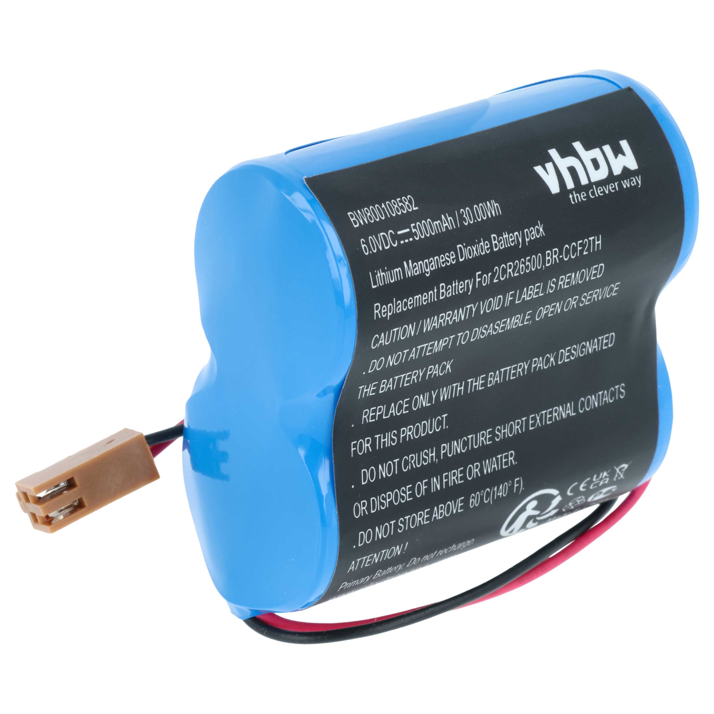 RAID Controller Battery replaces BR-CCF2TH - 5000 mAh 6 V Li-Ion
