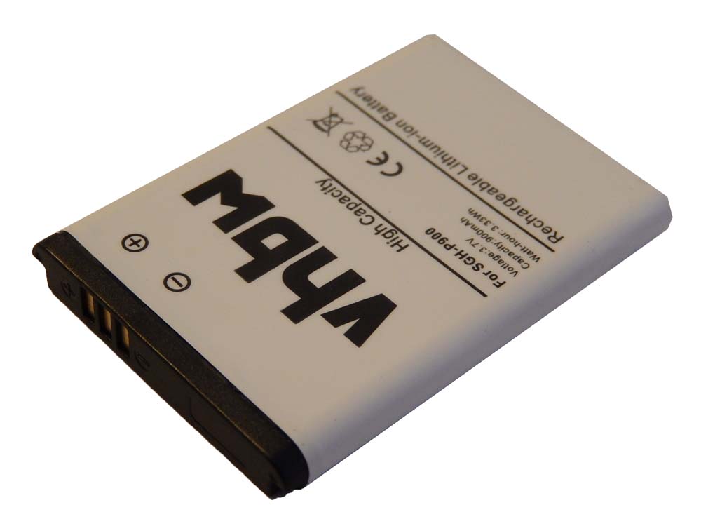 Mobile Phone Battery Replacement for Samsung AB043446LA, AB043446BE, AB043446BC - 900mAh 3.7V Li-Ion