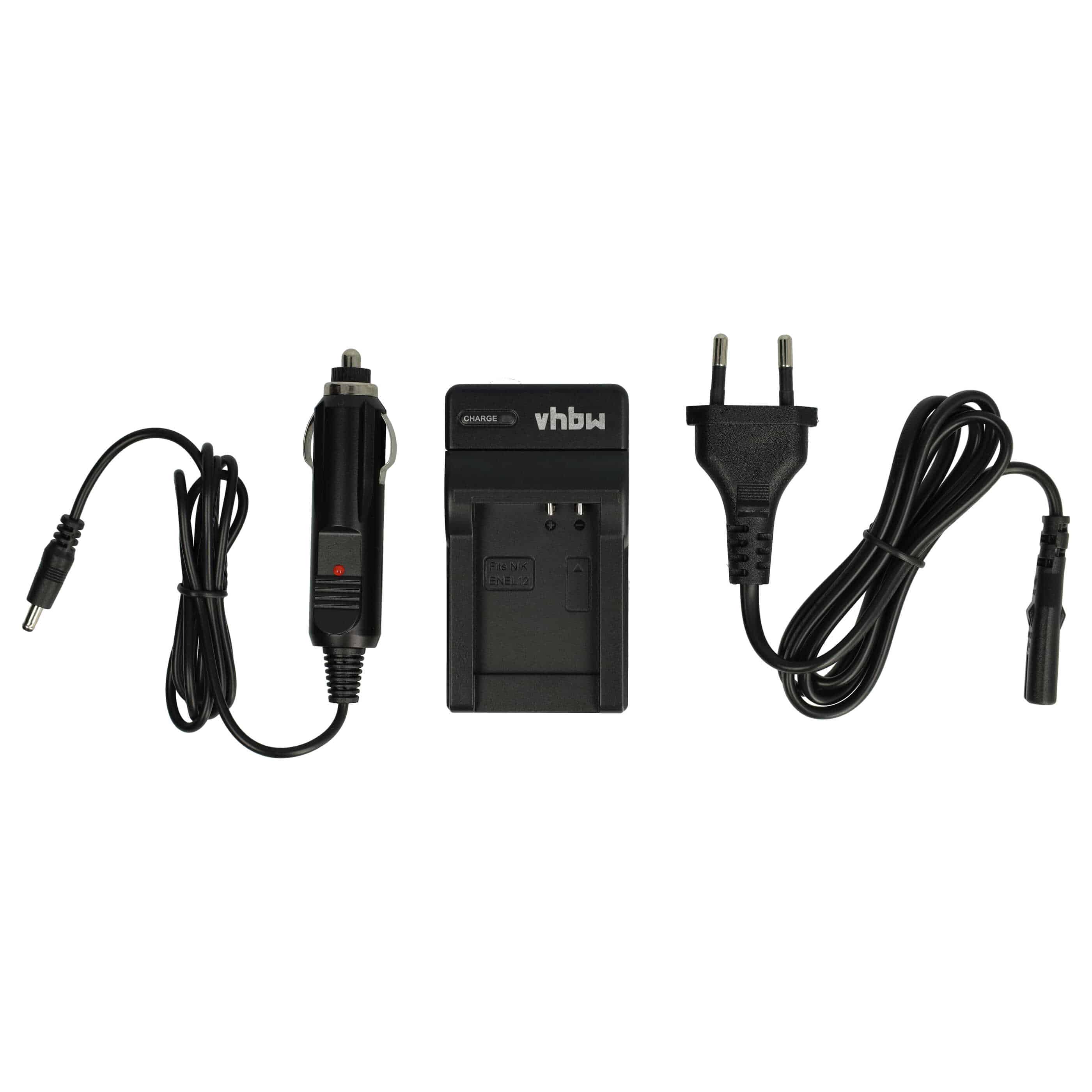 Battery Charger suitable for Nikon Keymission Digital Camera - 0.6 A, 8.4 V