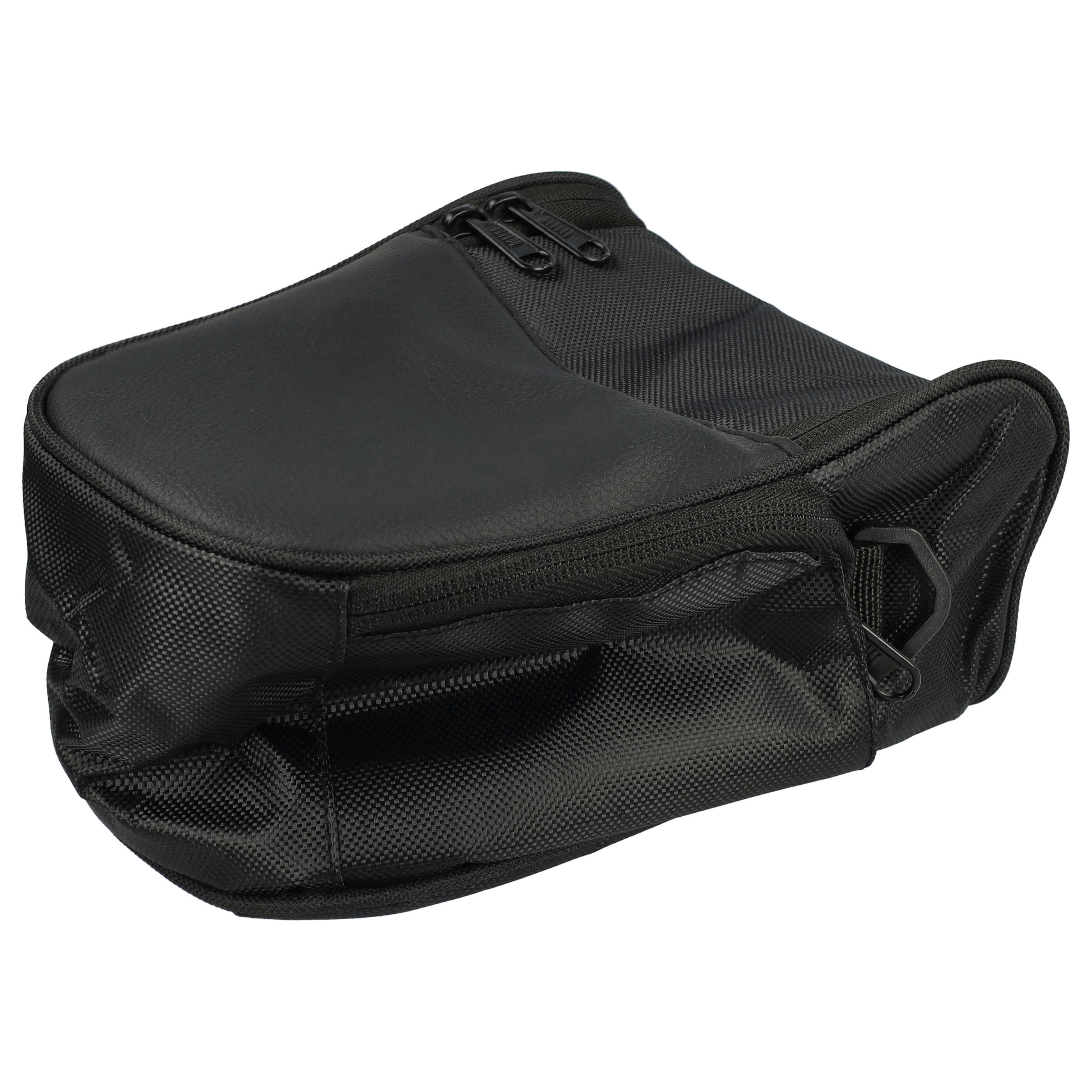 Tasche passend für Pentax Kamera u.a. - Schwarz, Inkl. Schultergurt, Mit Gürtelschlaufe
