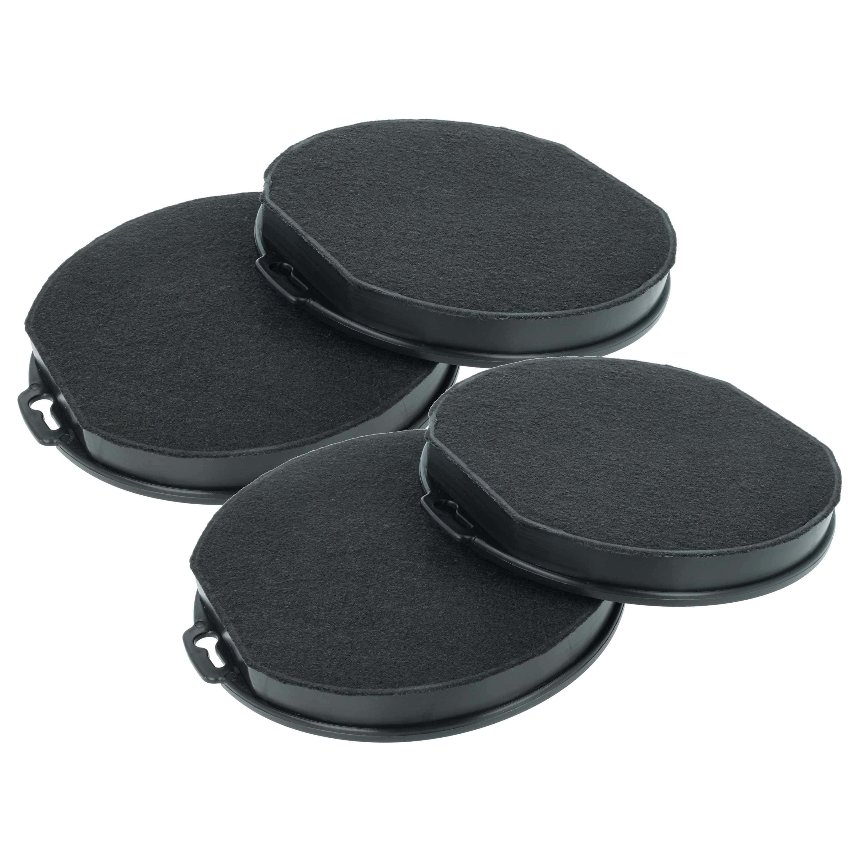 4x Filtres à charbon actif remplace IKEA 502.224.09, 8718868949844, 50222409, 704.019.47 pour hotte Ikea
