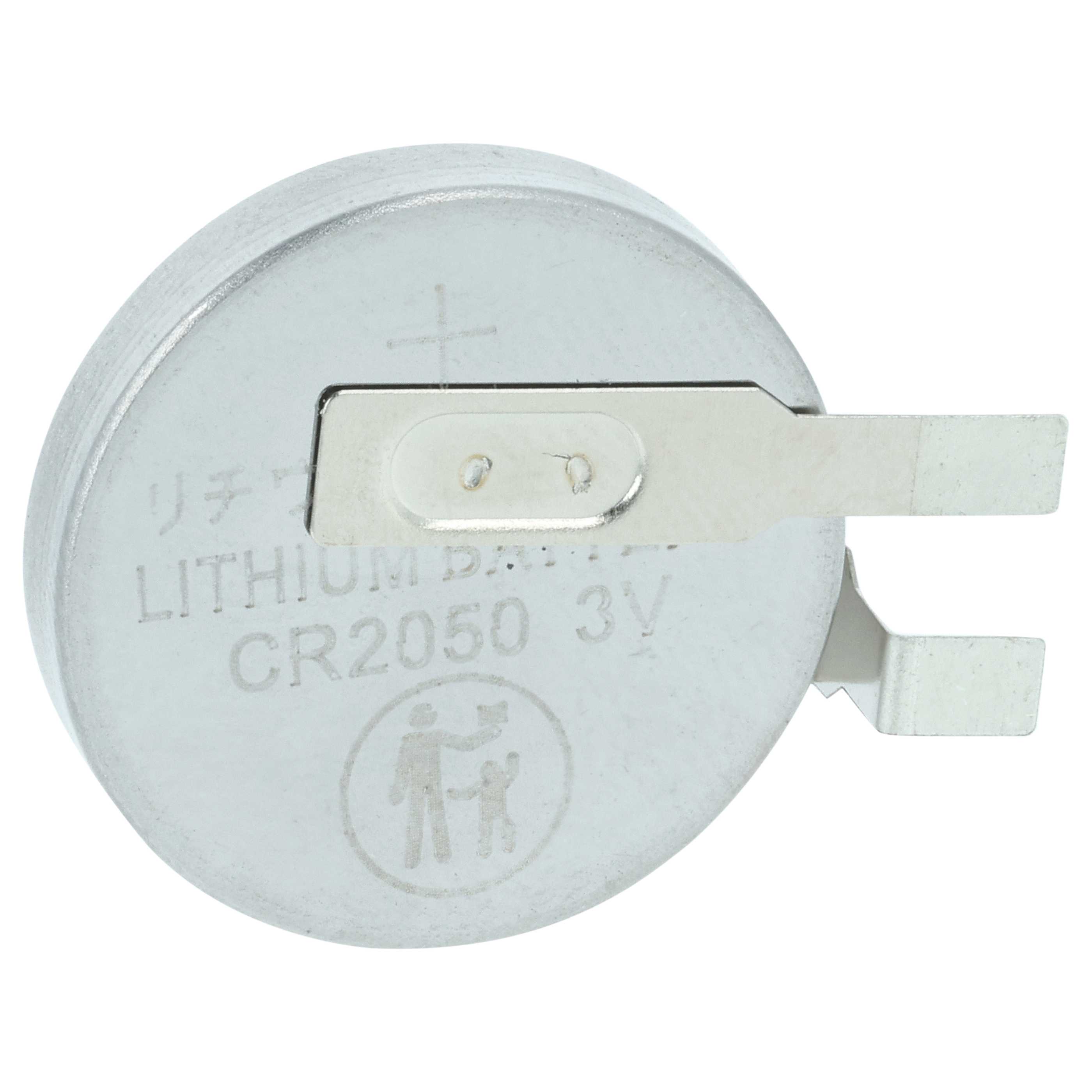 10x Button Cell Battery Type Maxell CR2050HR for Model Building Solar Lamps etc. - 0.35 Ah 3 V Li-Ion