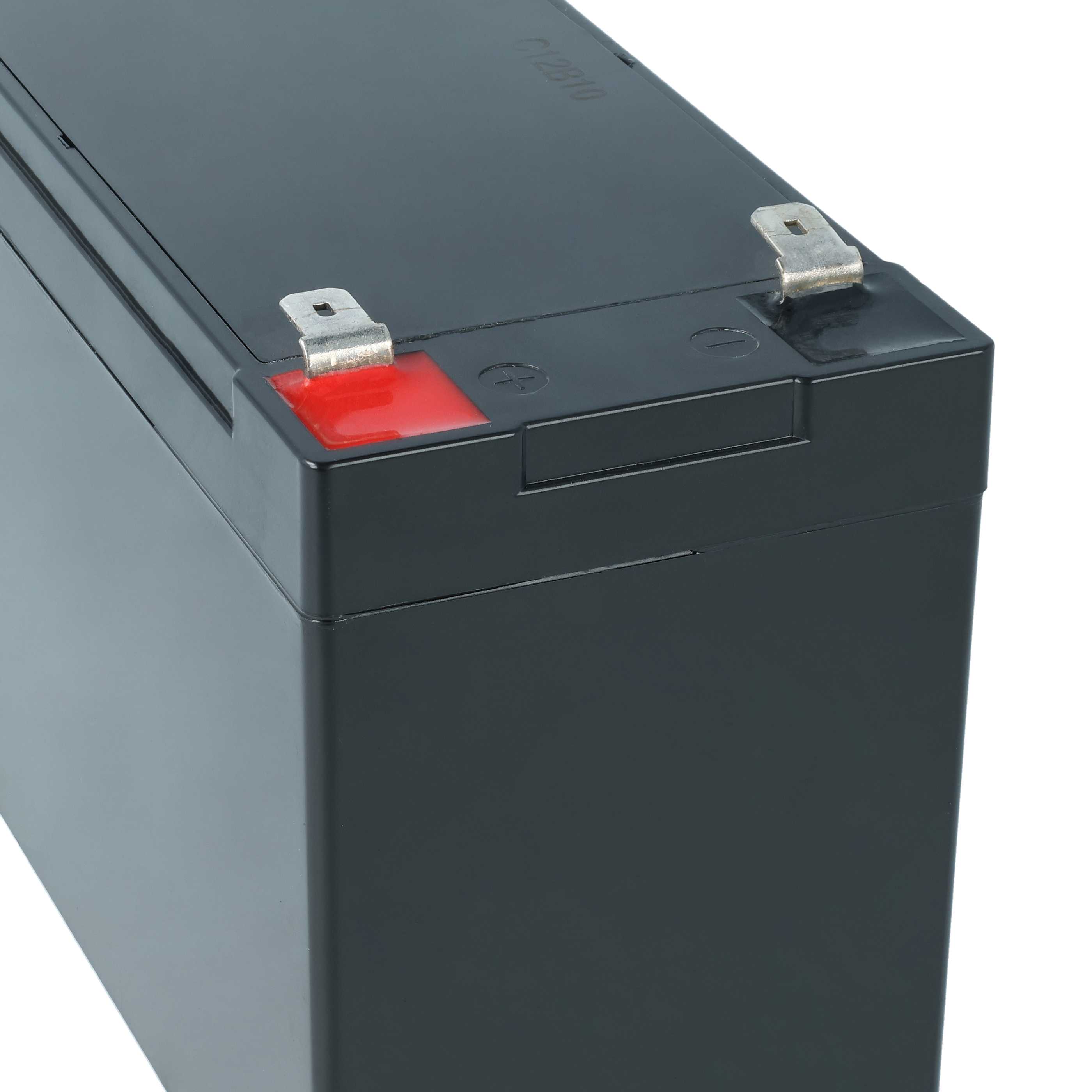 2x Batteria per camper, barca, camping, roulotte, impianto solare ABUS, sistemi di allarme, monopattino elettr