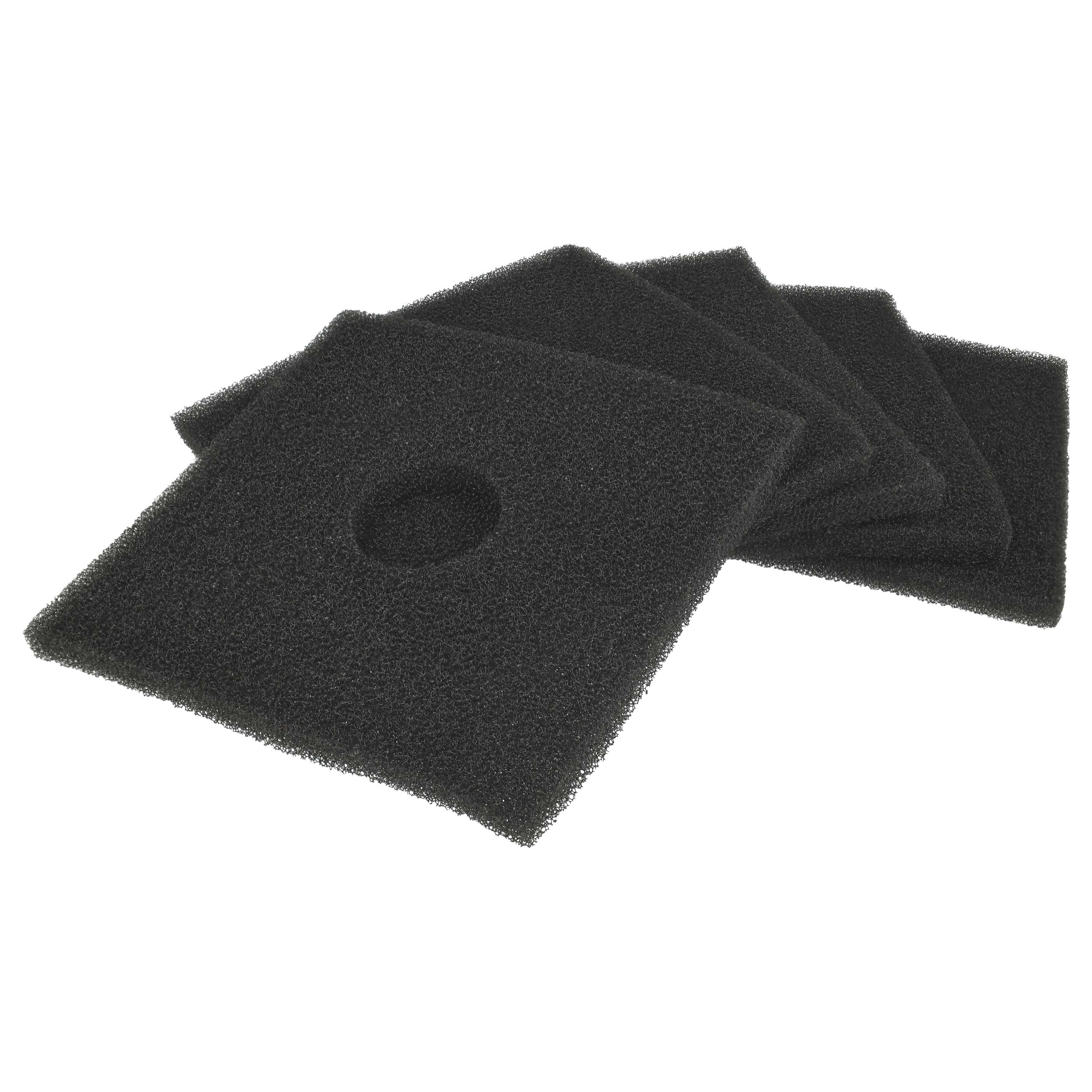 5x Luftfilter als Ersatz für Helios 0587 für Helios Lüfter