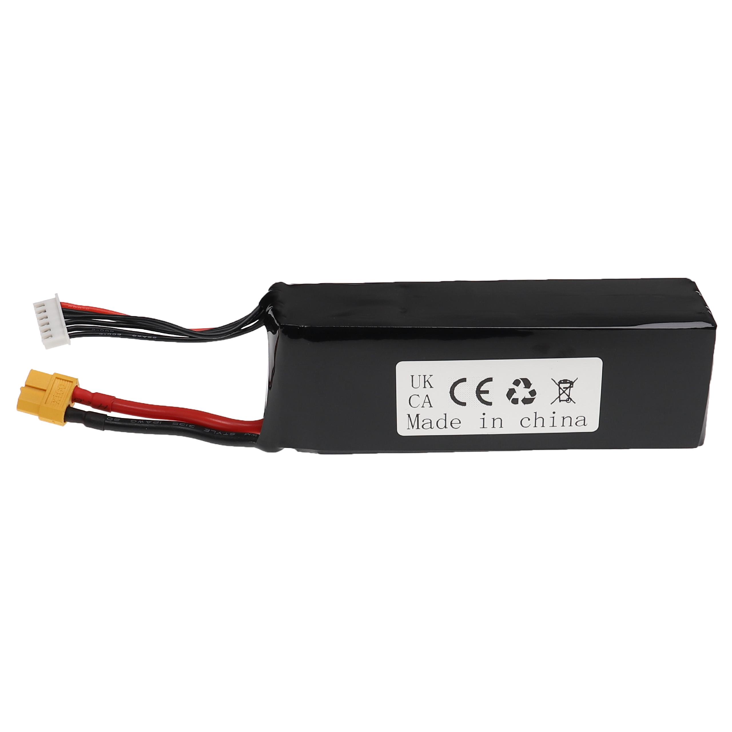 Batterie modèle radio-télécommandé - 3500mAh 18,5V Li-polymère, XT60