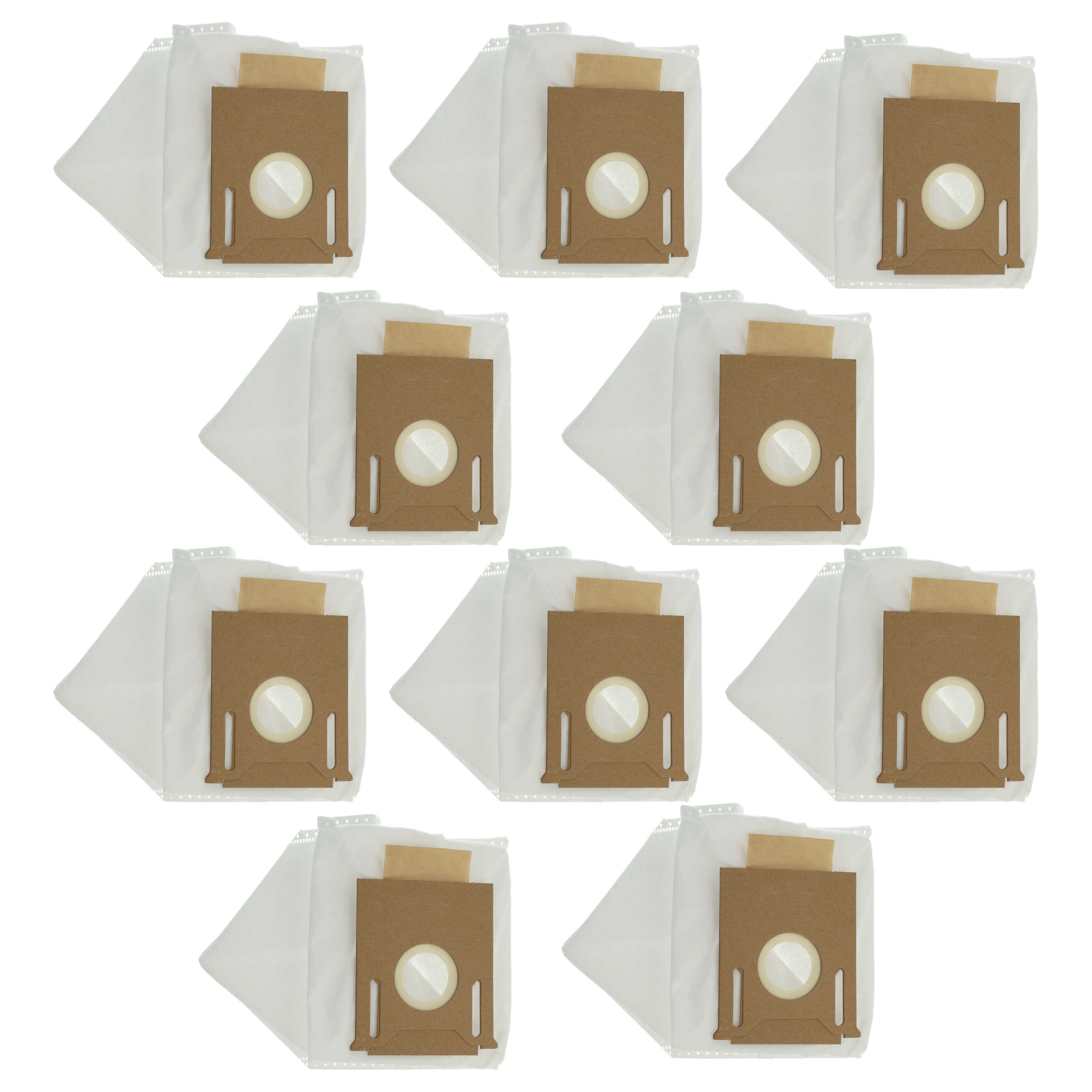 10x Staubsaugerbeutel passend für Ecovacs Deebot Ozmo T8, T9, T8 Aivi, T8 Aivi+ Saugroboter - Mikrovlies