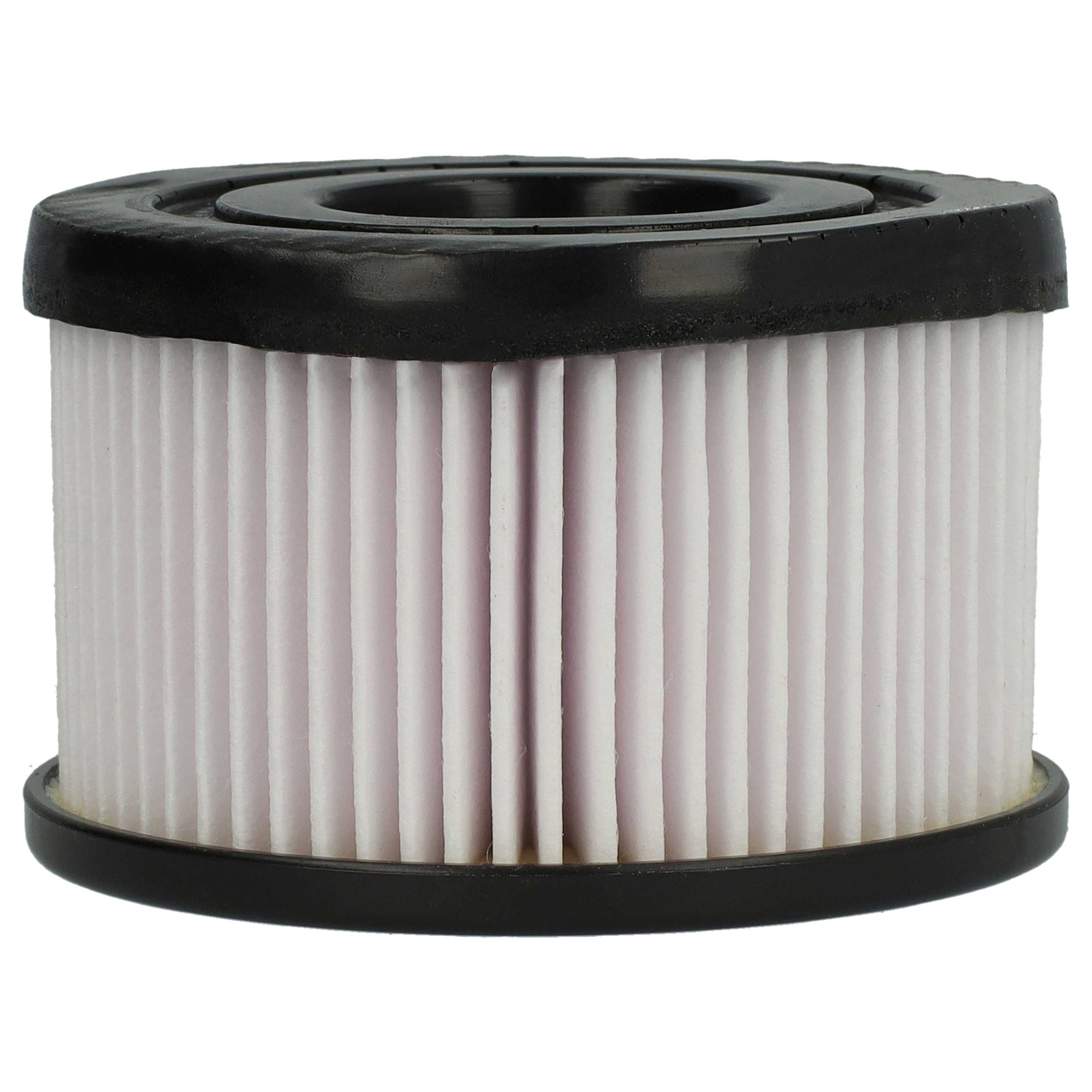 2x Filtercartridge filter replaces Rowenta ZR009004, 3221614007446 for Rowenta Vacuum Cleaner, black / white