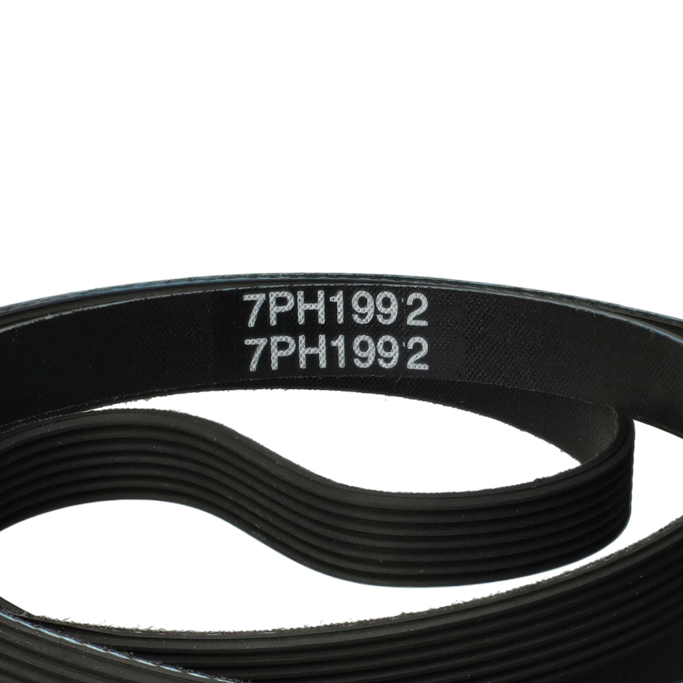 Drive Belt replaces Ariston 481935828002 for Hanseatic Tumble Dryer etc. - 199.2cm