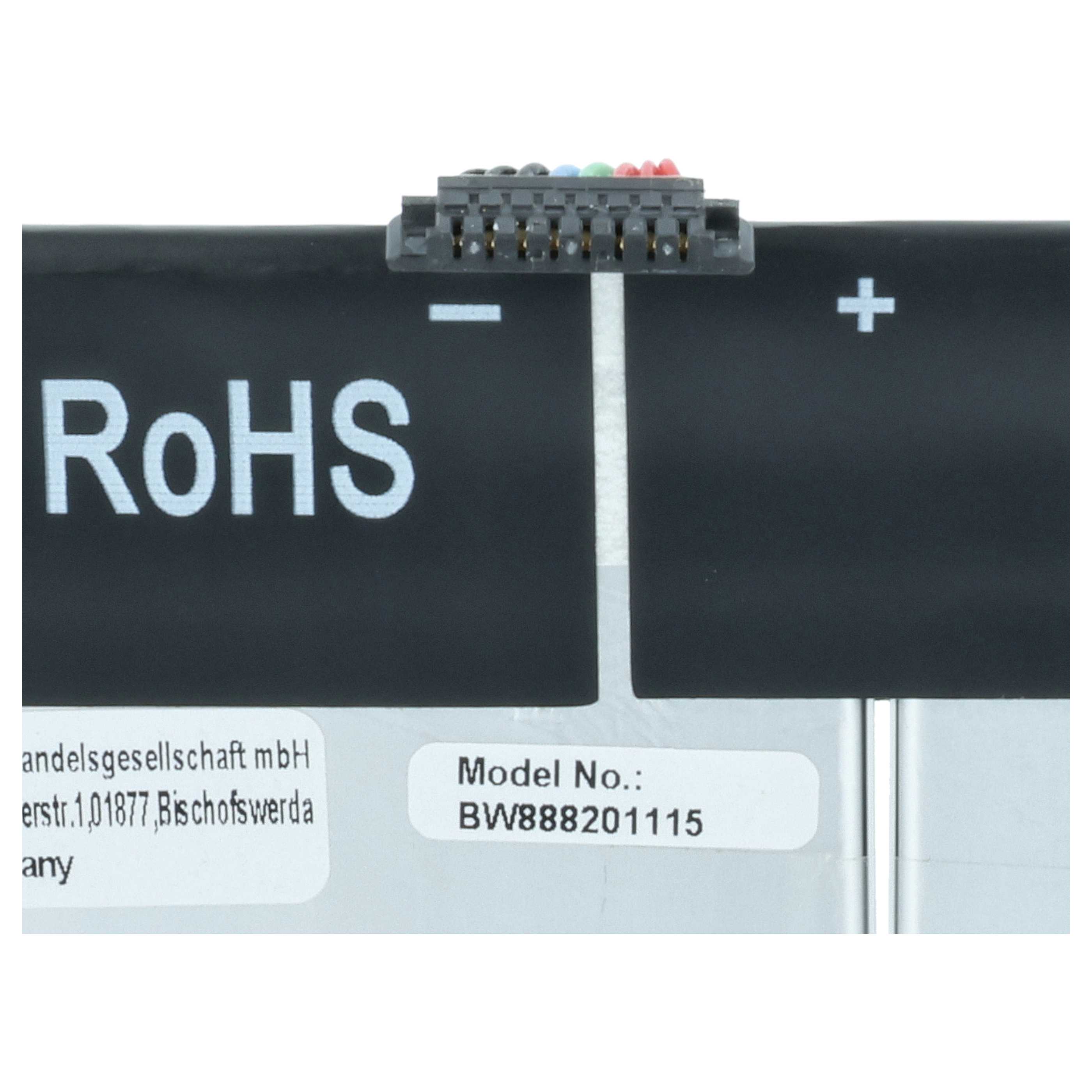 Batteria per tablet sostituisce Asus 0B200-02230100, 0B200-02230000, C12N1607 - 8200mAh 3,85V Li-Poly