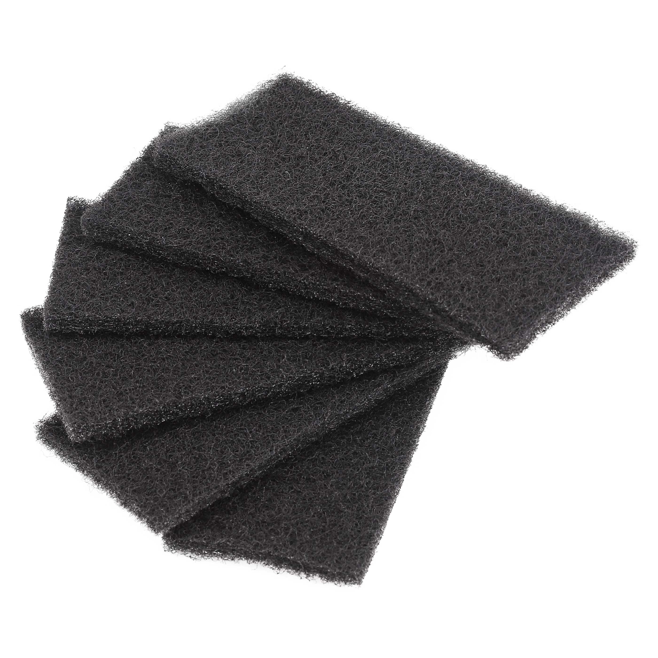 6x Aktivkohlefilter als Ersatz für Franke 1330038254 für Franke Mülleimer, Abfalleimer - 6,5 x 15,5 x 1,5 cm