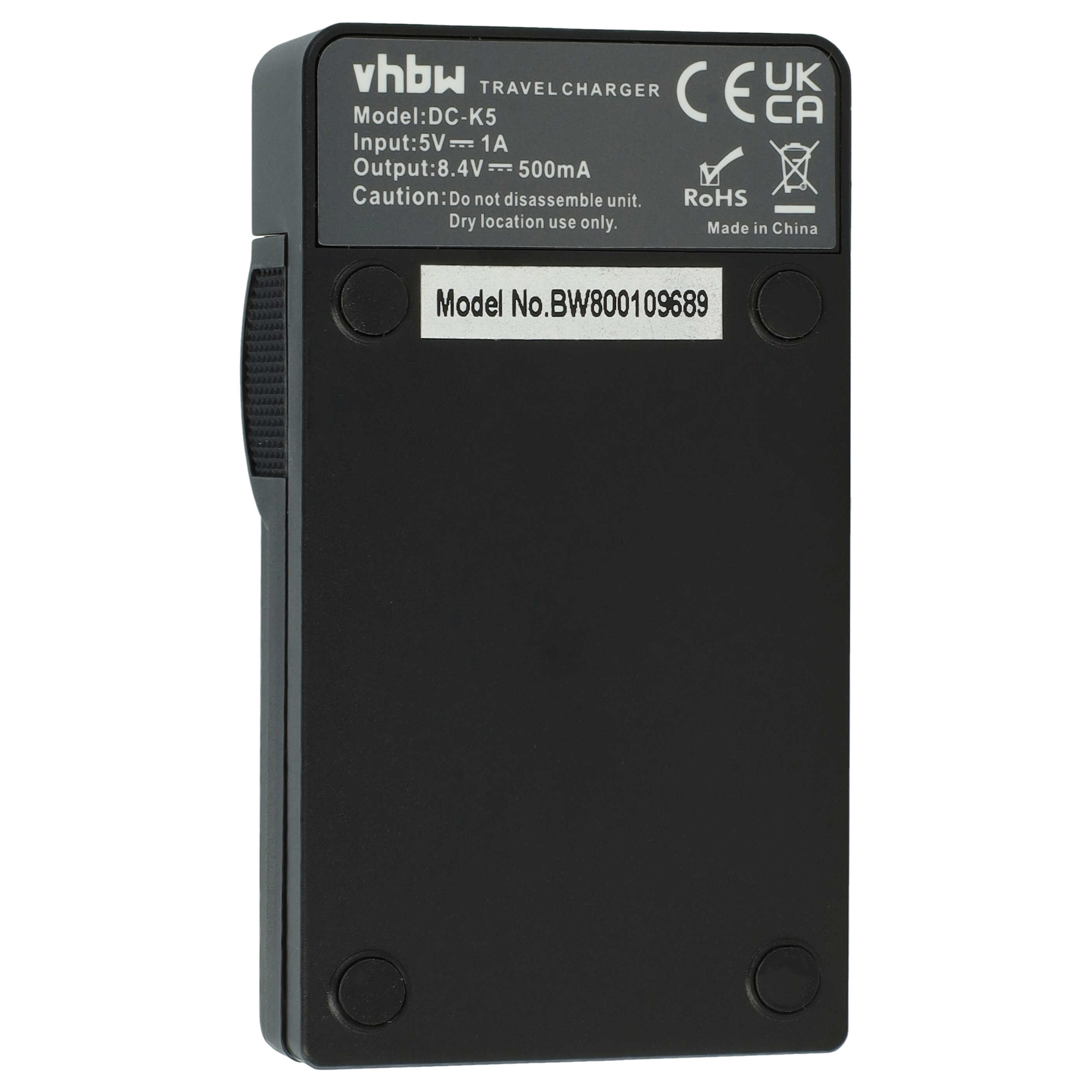 Battery Charger suitable for K-70 Camera etc. - 0.5 A, 8.4 V
