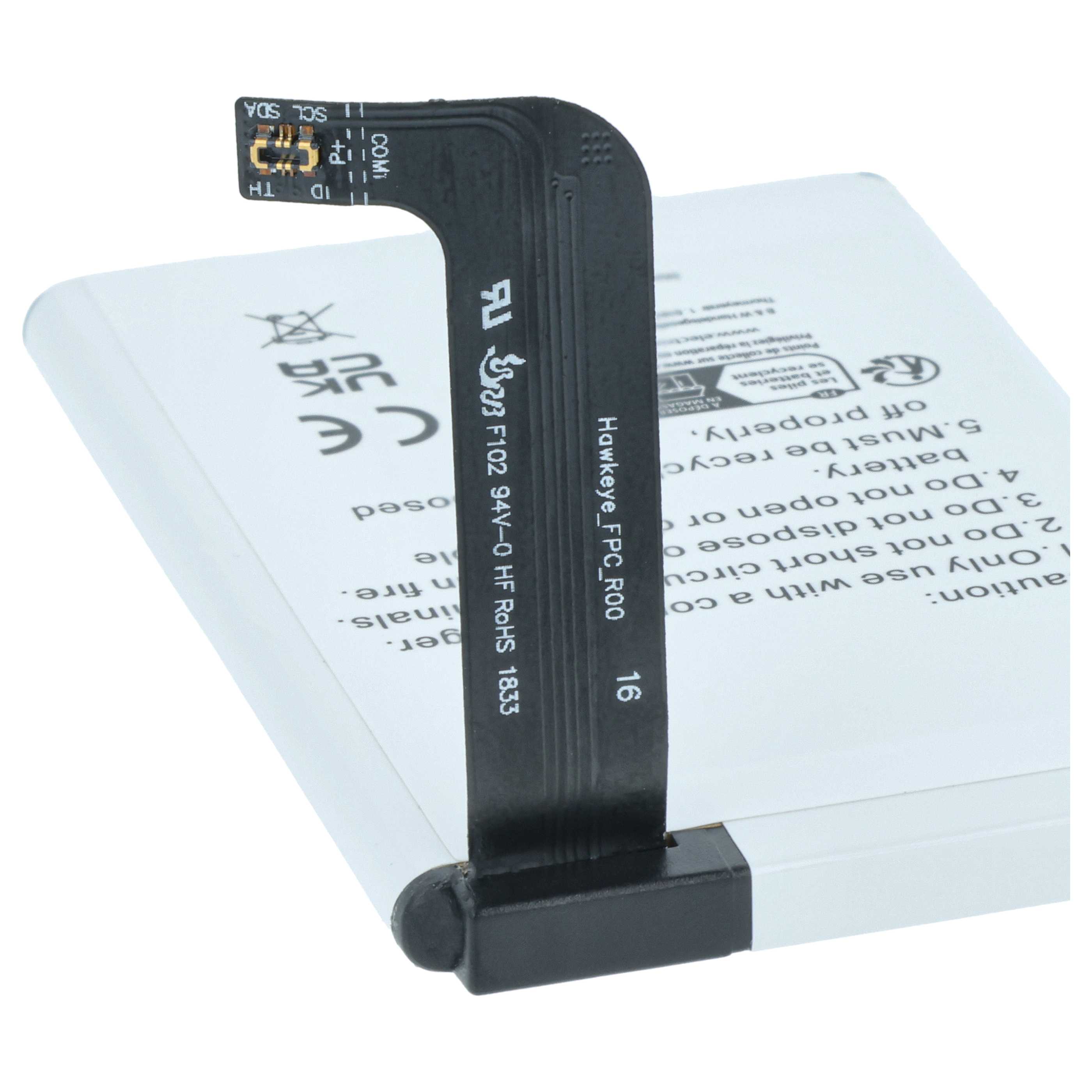 5x Battery replaces Zebra 03MAY18, BT-000334, BT-000334-1 for Zebra Barcode Scanner POS - 3000 mAh 3.85 V