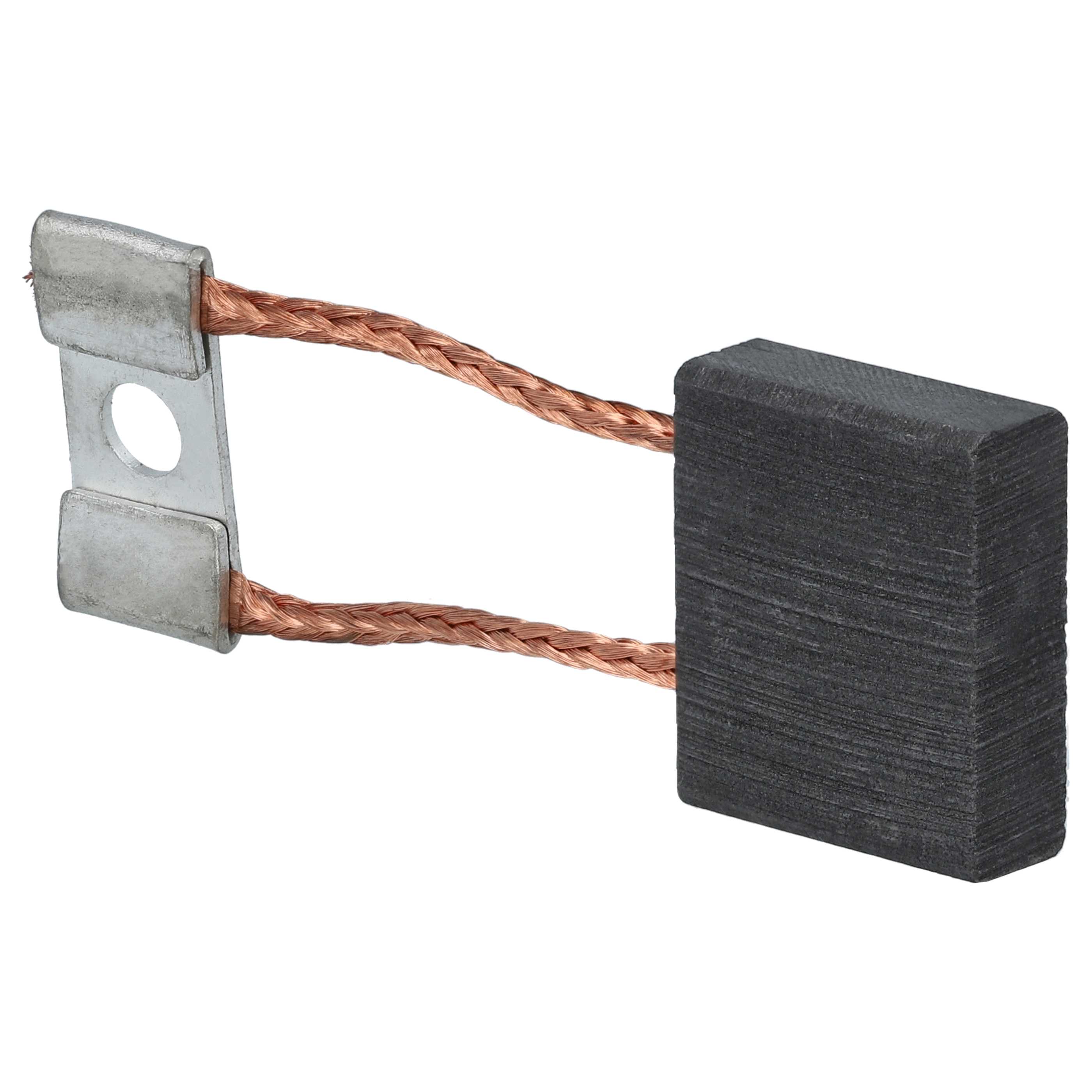 2x Kohlebürste als Ersatz für FER 8001.4/1-301 für Elektrowerkzeug - 6,3 x 20 x 17mm