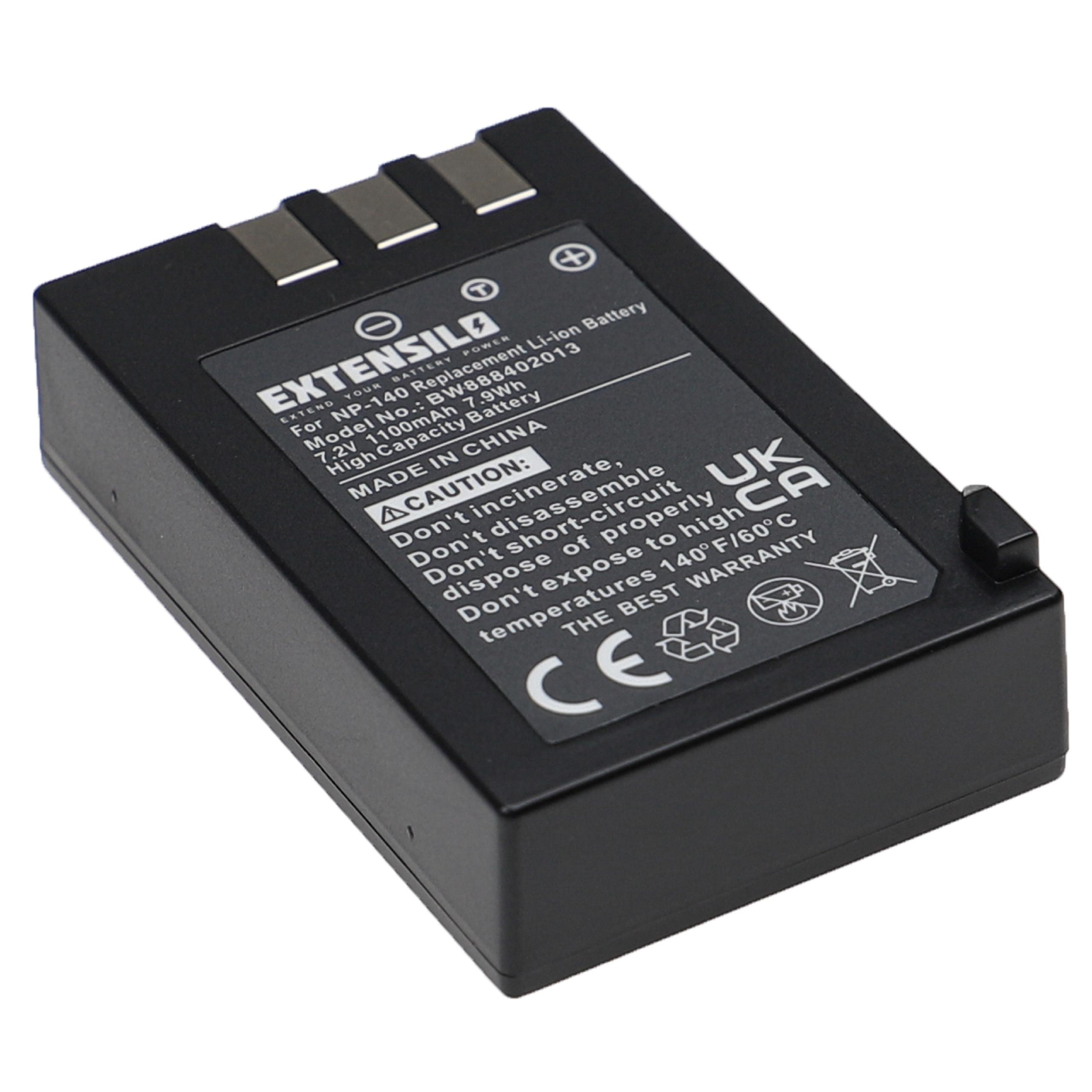 Battery Replacement for - 1100mAh, 7.2V, Li-Ion