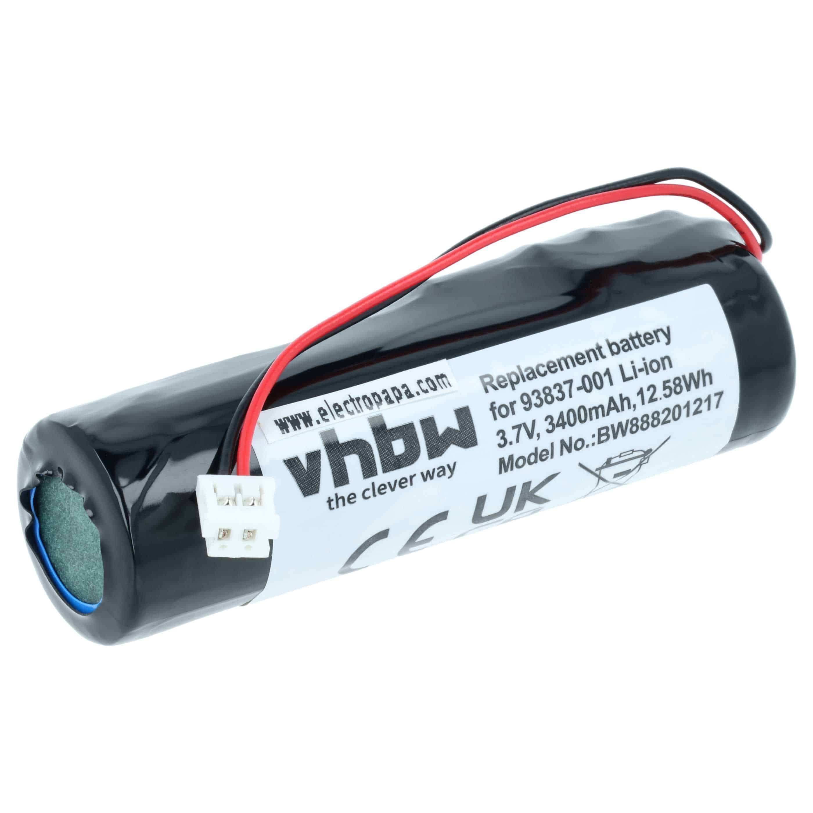 Akumulator do maszynki do strzyżenia zamiennik Wahl 93837-001, 93837-200 - 3400 mAh 3,7 V Li-Ion