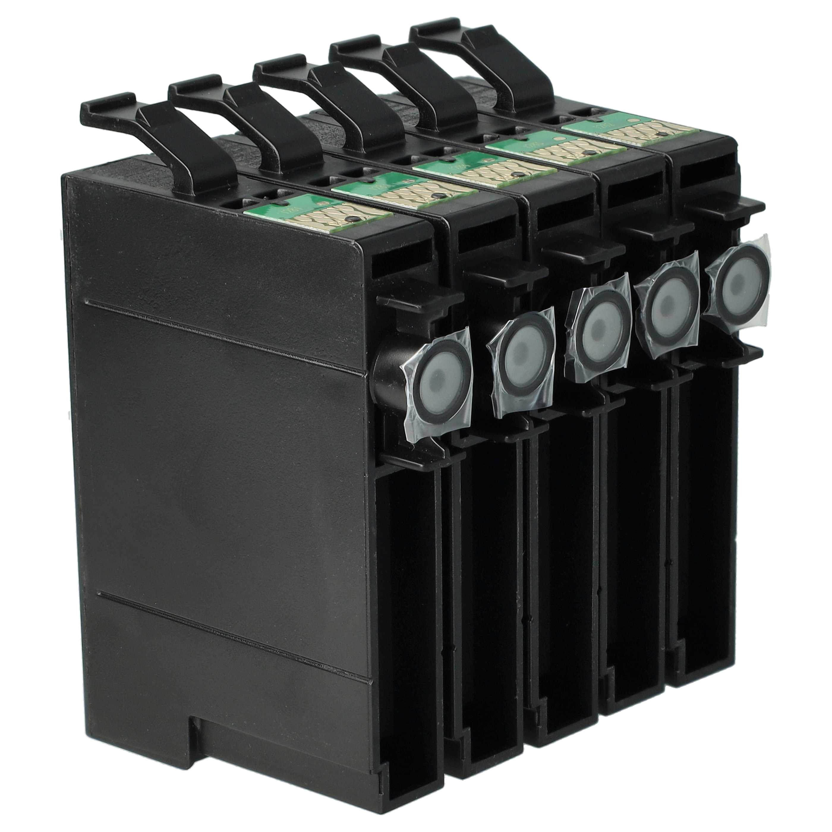 5x Ink Cartridges suitable for BX300 BX300 Printer - B/C/M/Y