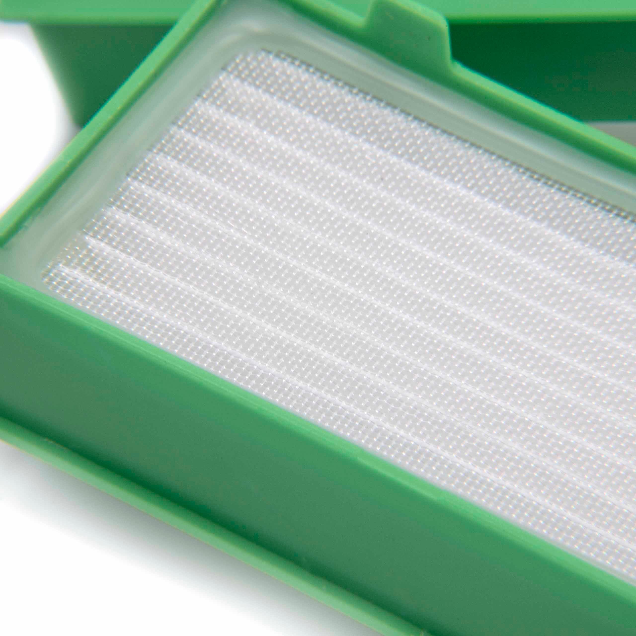 6x Filtro per aspirapolvere Vorwerk folletto - filtro HEPA, bianco / verde