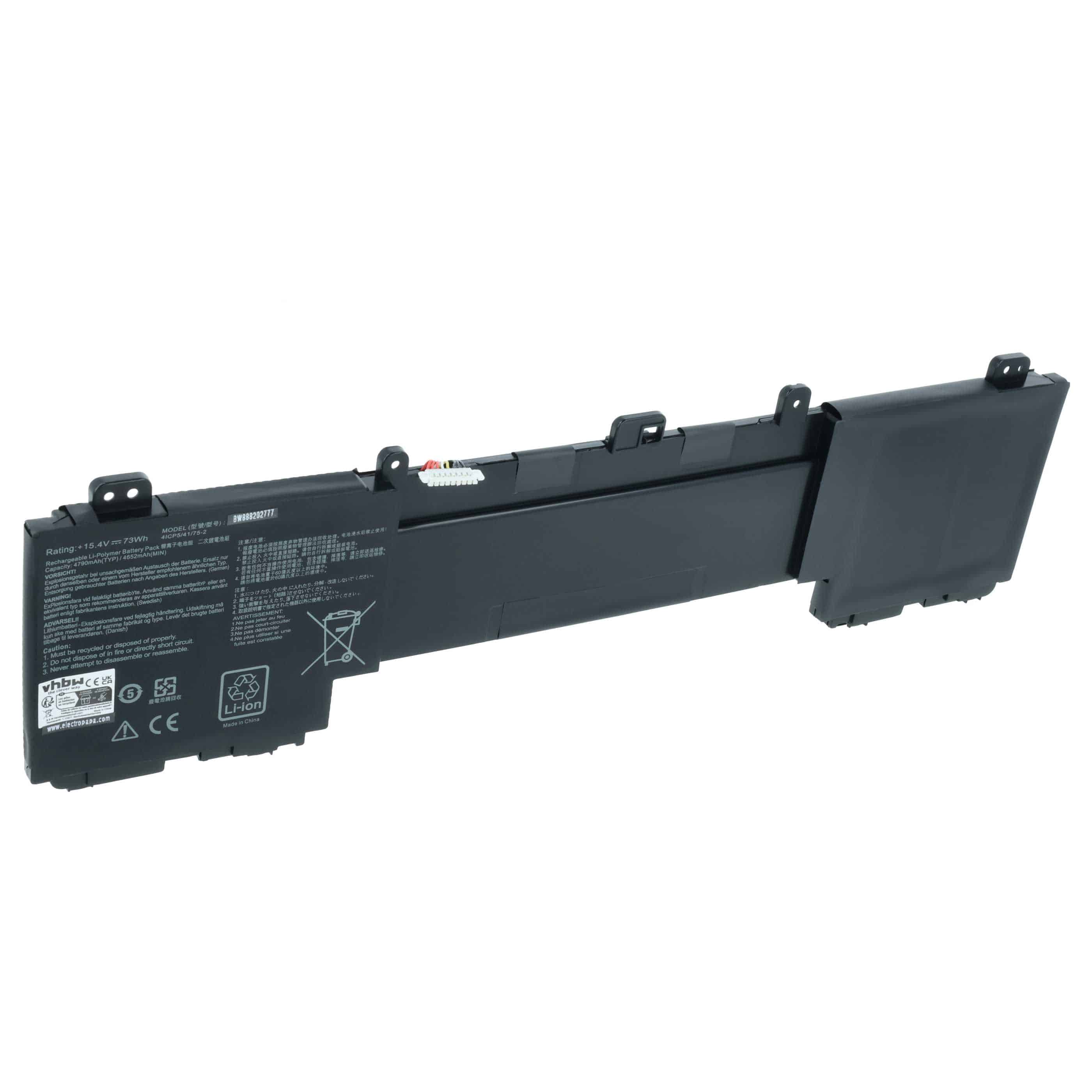 Akumulator do laptopa zamiennik Asus 0B200-02520000, C42PHCH, C42N1630 - 4650 mAh 15,4 V LiPo