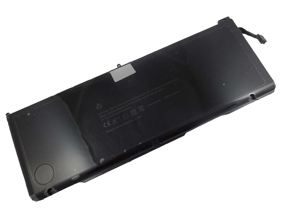 Notebook-Akku als Ersatz für Apple A1297, A1383, 020-7149-A, 020-7149-A10 - 8600mAh 10.95V Li-Polymer, schwarz