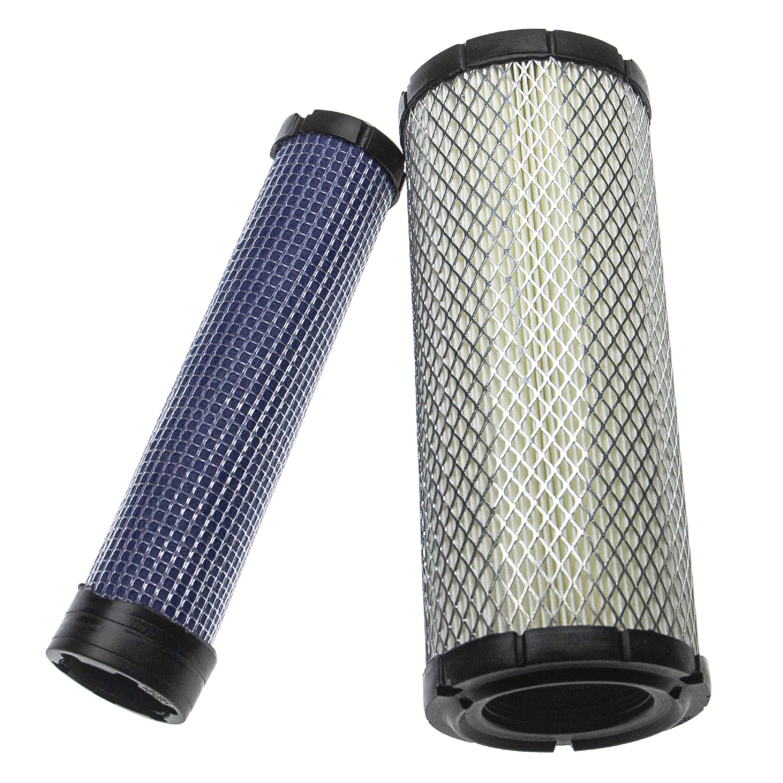 vhbw Filter Set - 1x inner filter, 1x outer filter