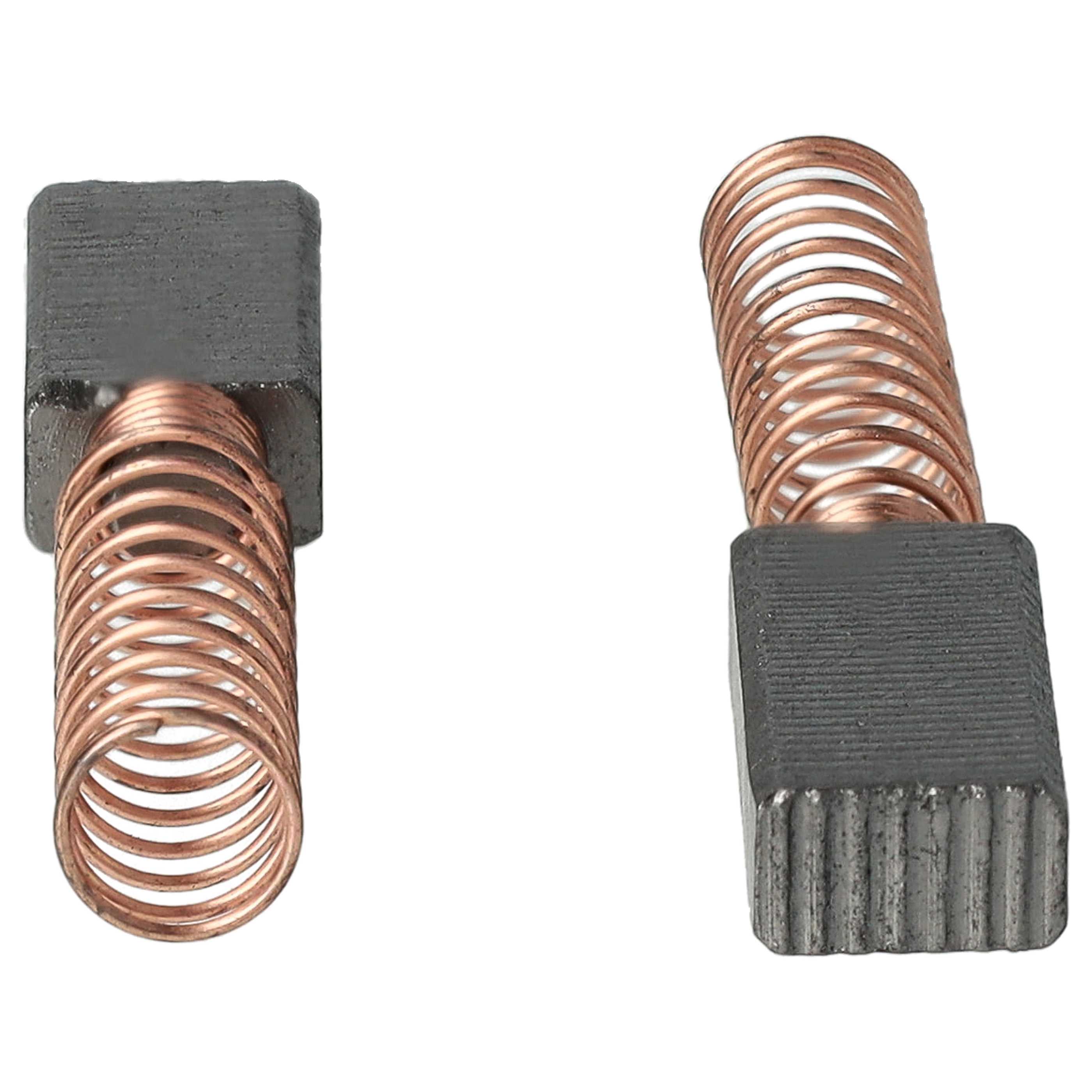 2x escobilla de carbón compatible con Vorwerk kobold aspiradora - 5 x 8 x 15 mm