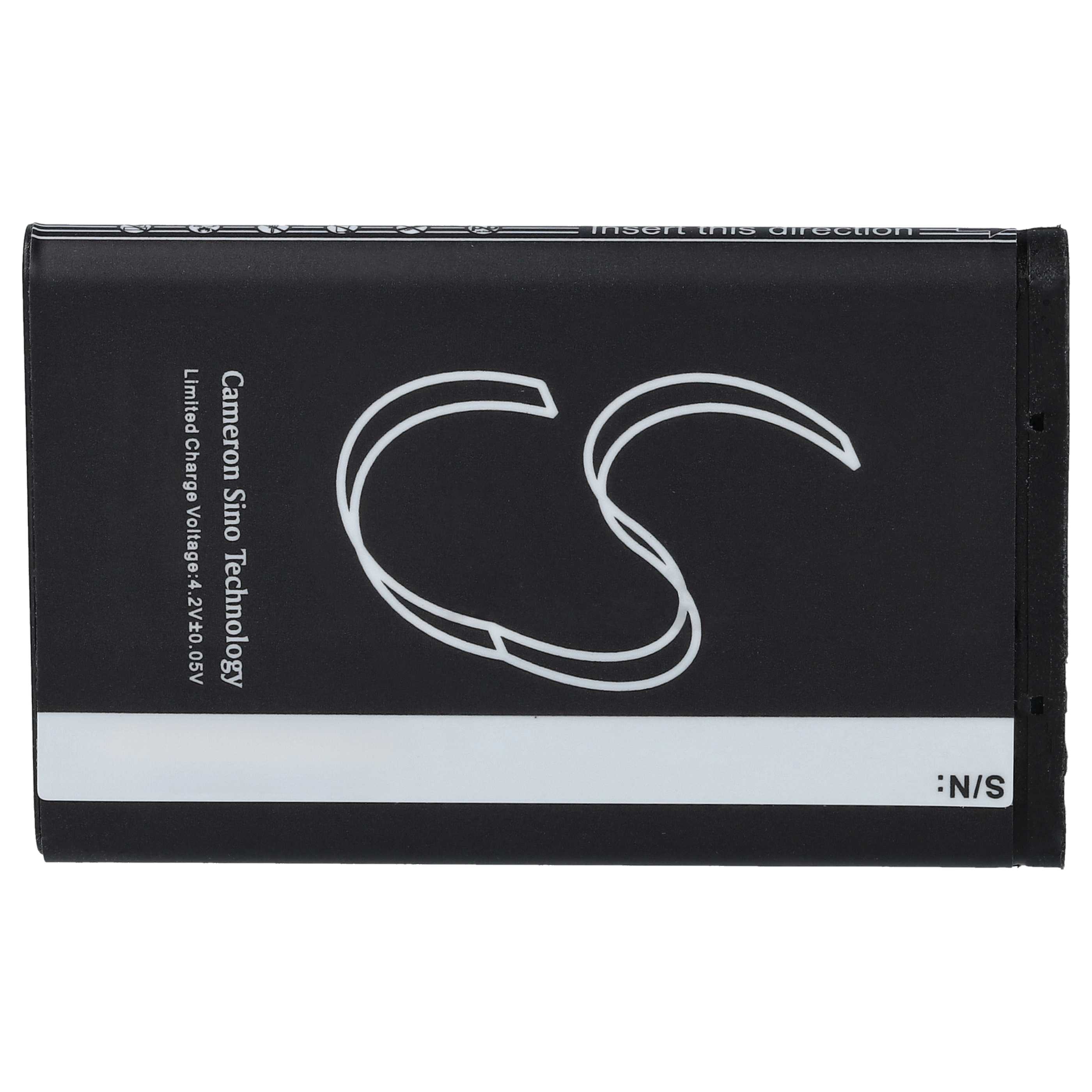 Videocamera Battery replaces Midland BATT11L - 1100 mAh 3.7 V Li-Ion