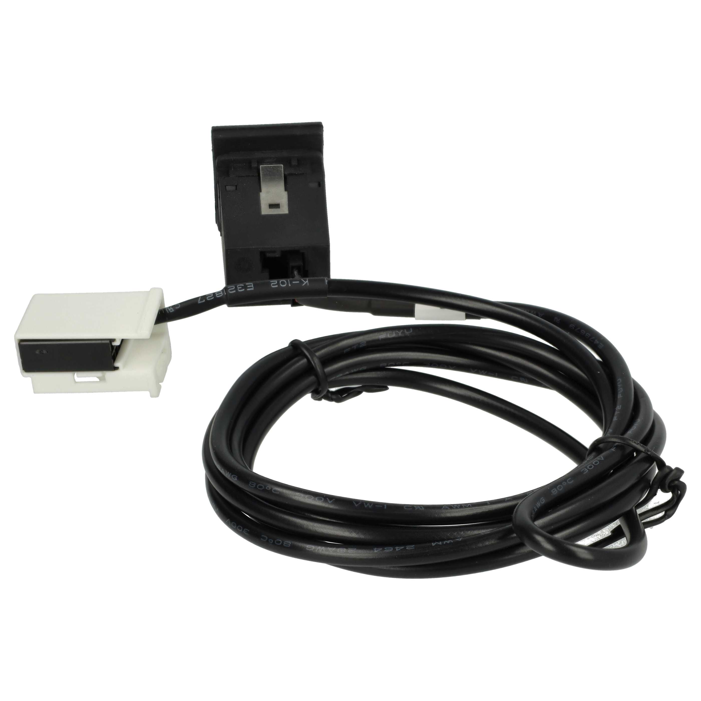 AUX Audio Adapter Cable for VW, Audi Seat Skoda VW RNS310 Car Radio etc. - 120cm