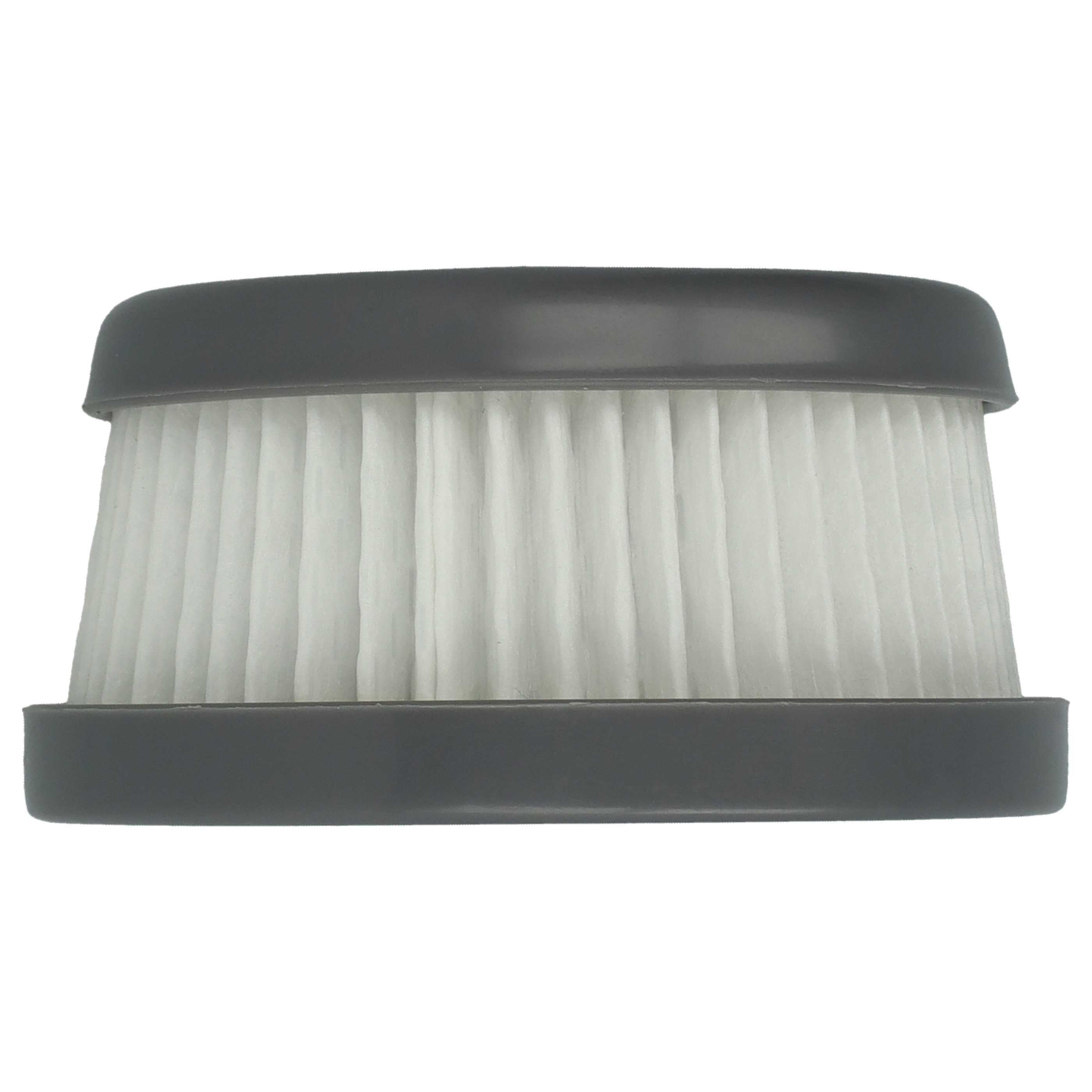 3x Filterfilter replaces Black & Decker VFORB10 for Black & Decker Vacuum Cleaner, white / grey
