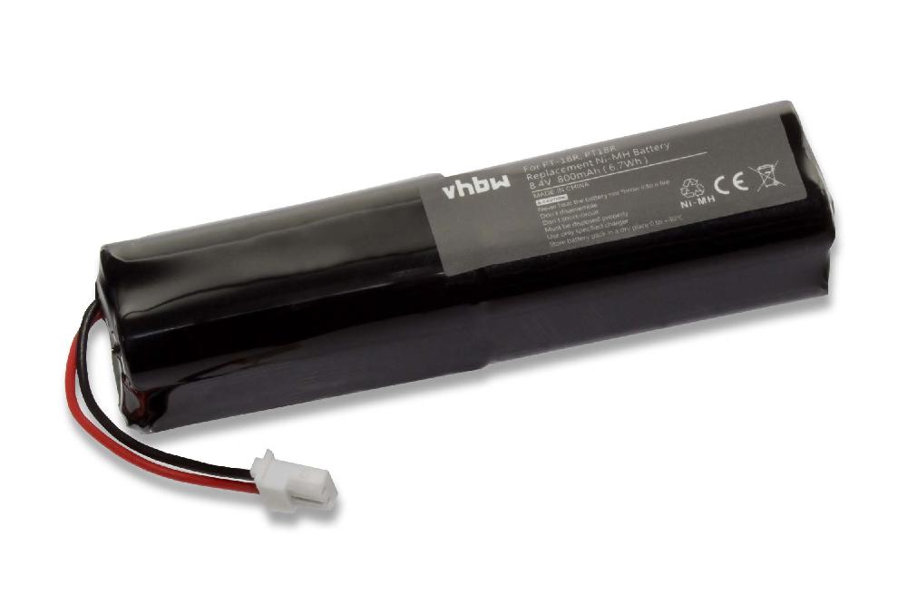 Printer Battery Replacement for Brother BBP-18, LN6044001, BA-18R, PT-18R - 700mAh 8.4V NiMH