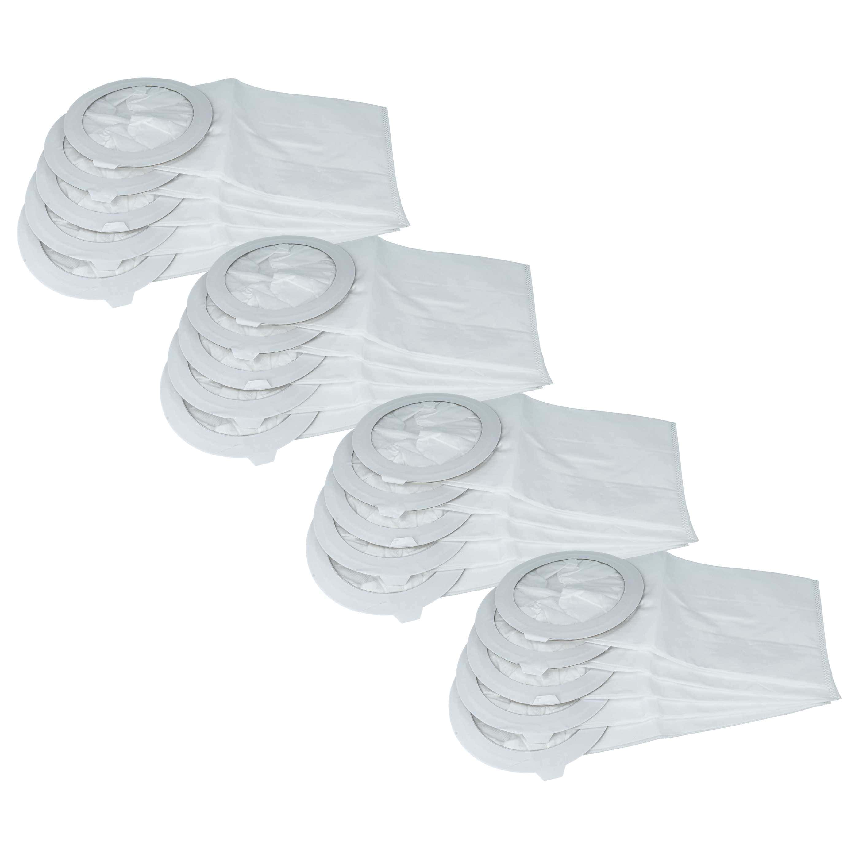 20x Sac remplace Nilfisk 1471097500 pour aspirateur Clarke - microfibre non tissée