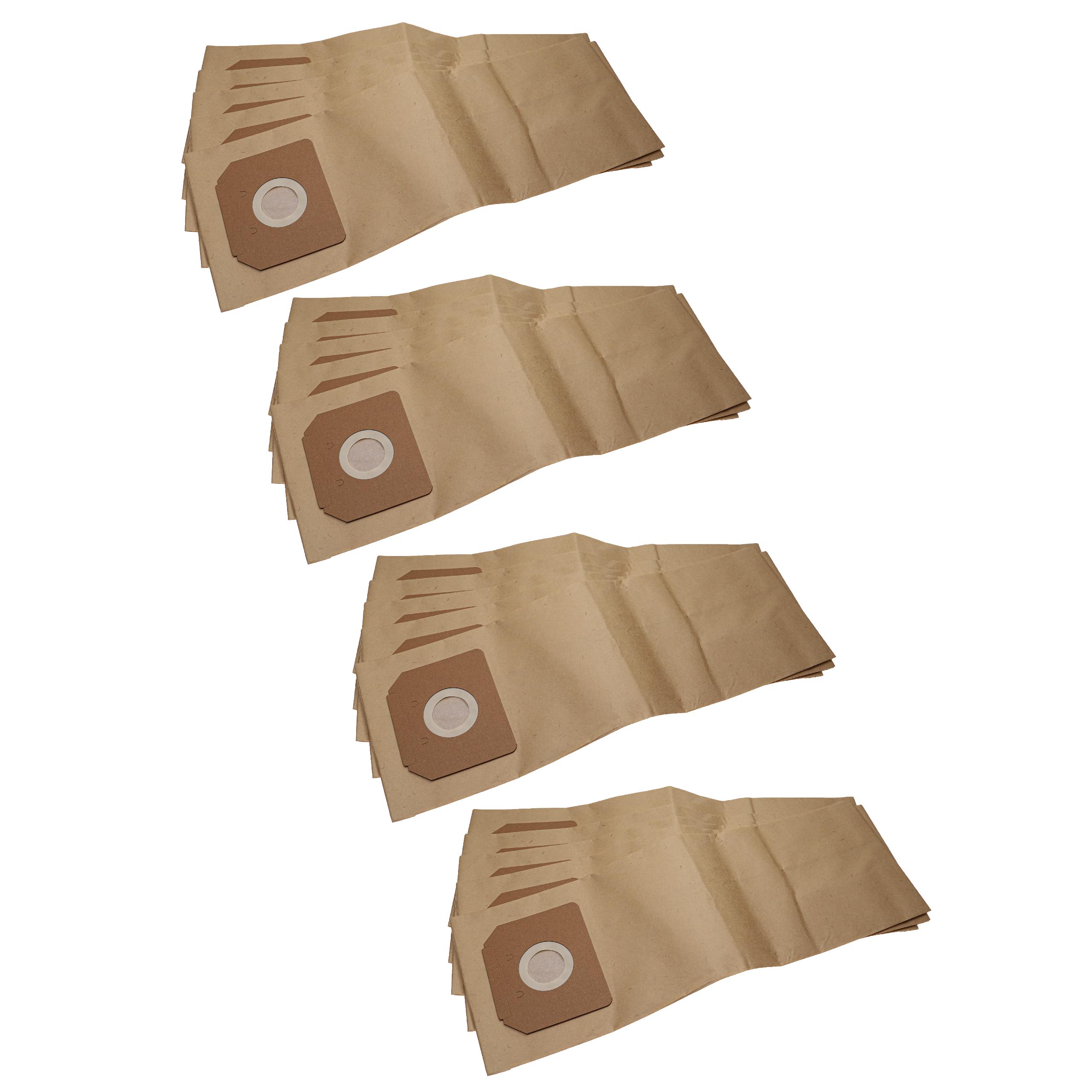 20x Sac remplace Bosch 2607432035 pour aspirateur Bosch - papier
