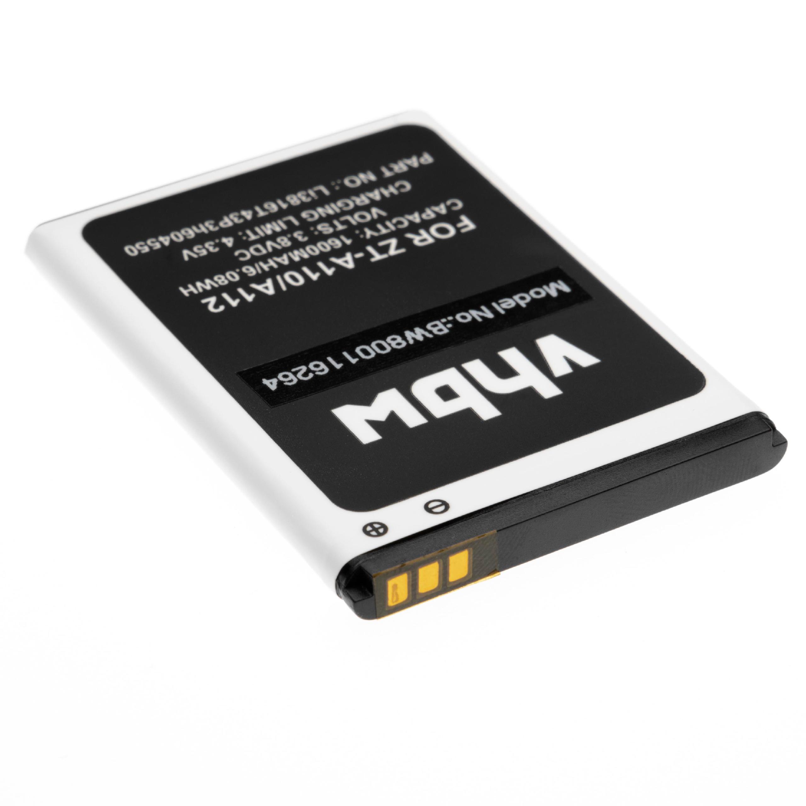 Akumulator do telefonu smartfona zamiennik ZTE Li3816T43P3h604550, Li3715T42P3h604550 - 1600 mAh 3,8 V Li-Ion