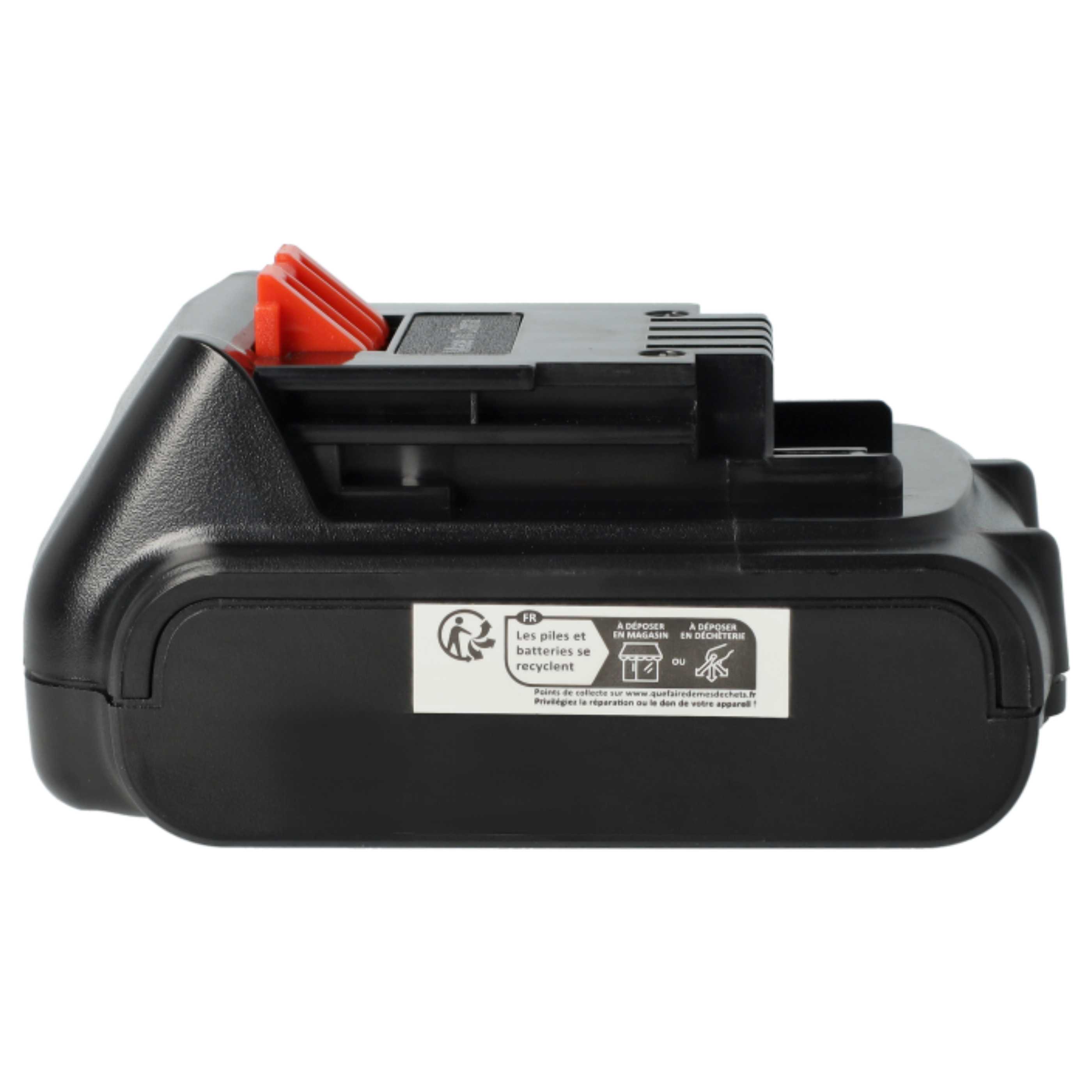3x Battery replaces Black & Decker BL1314, LB16, BL1514, BL1114 Electric Power Tool - 2000 mAh, 14.4 V, Li-Ion