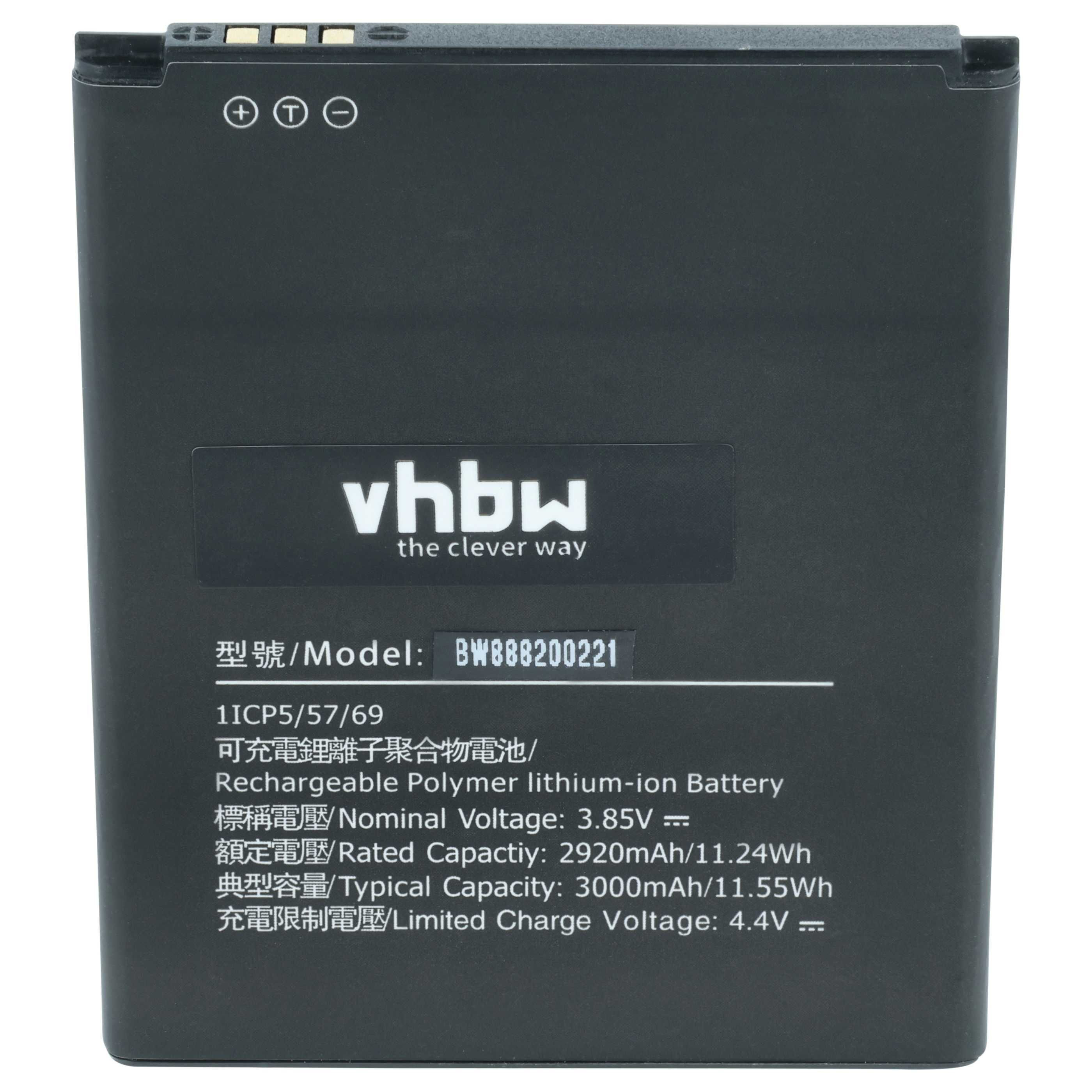 Akumulator do telefonu smartfona zamiennik Nokia HQ510 - 2900 mAh 3,85 V LiPo