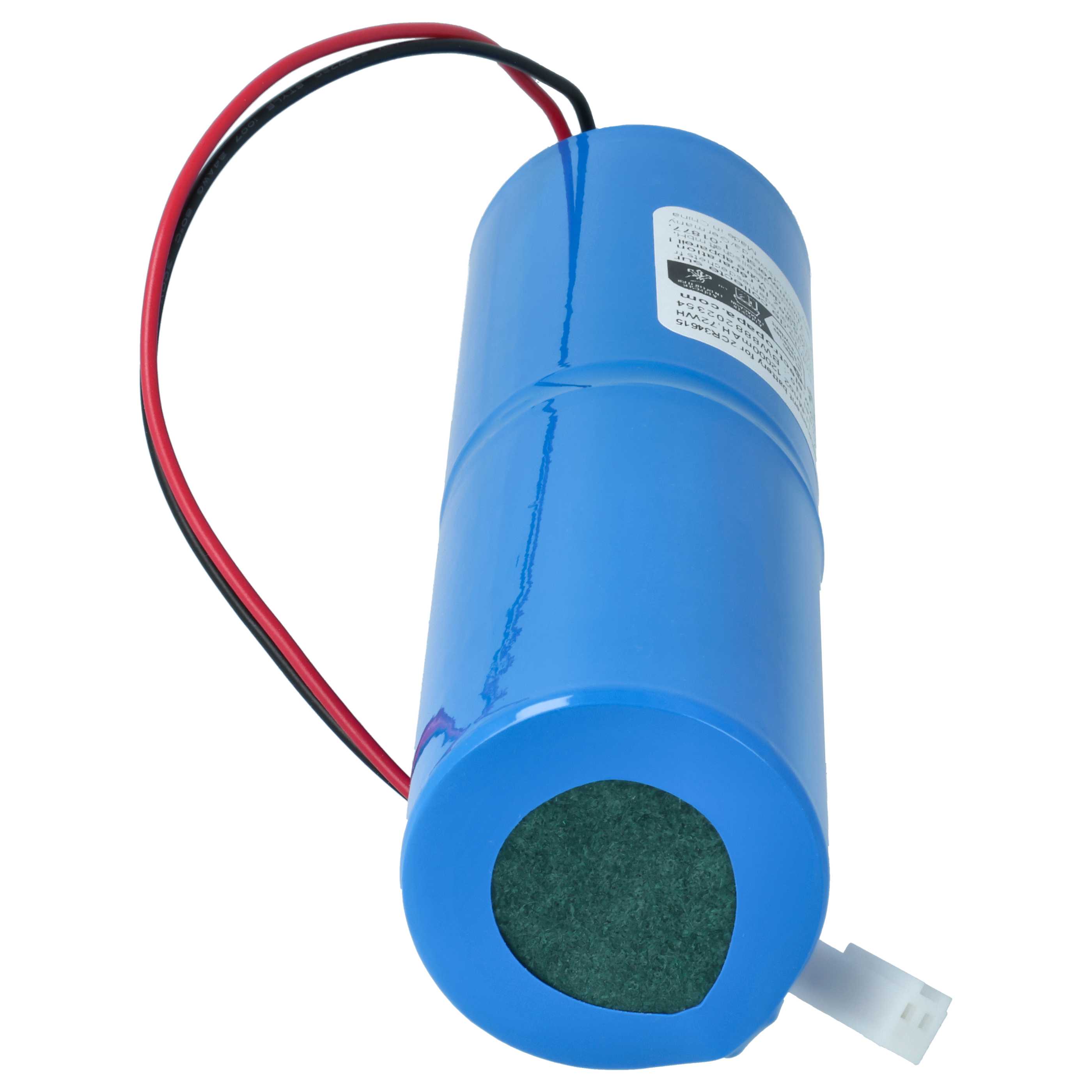 Pile remplace Jablotron 2CR34615, BAT-80A-SAFT pour centrale d'alarme Jablotron - 12000mAh 6V Li-MnO2