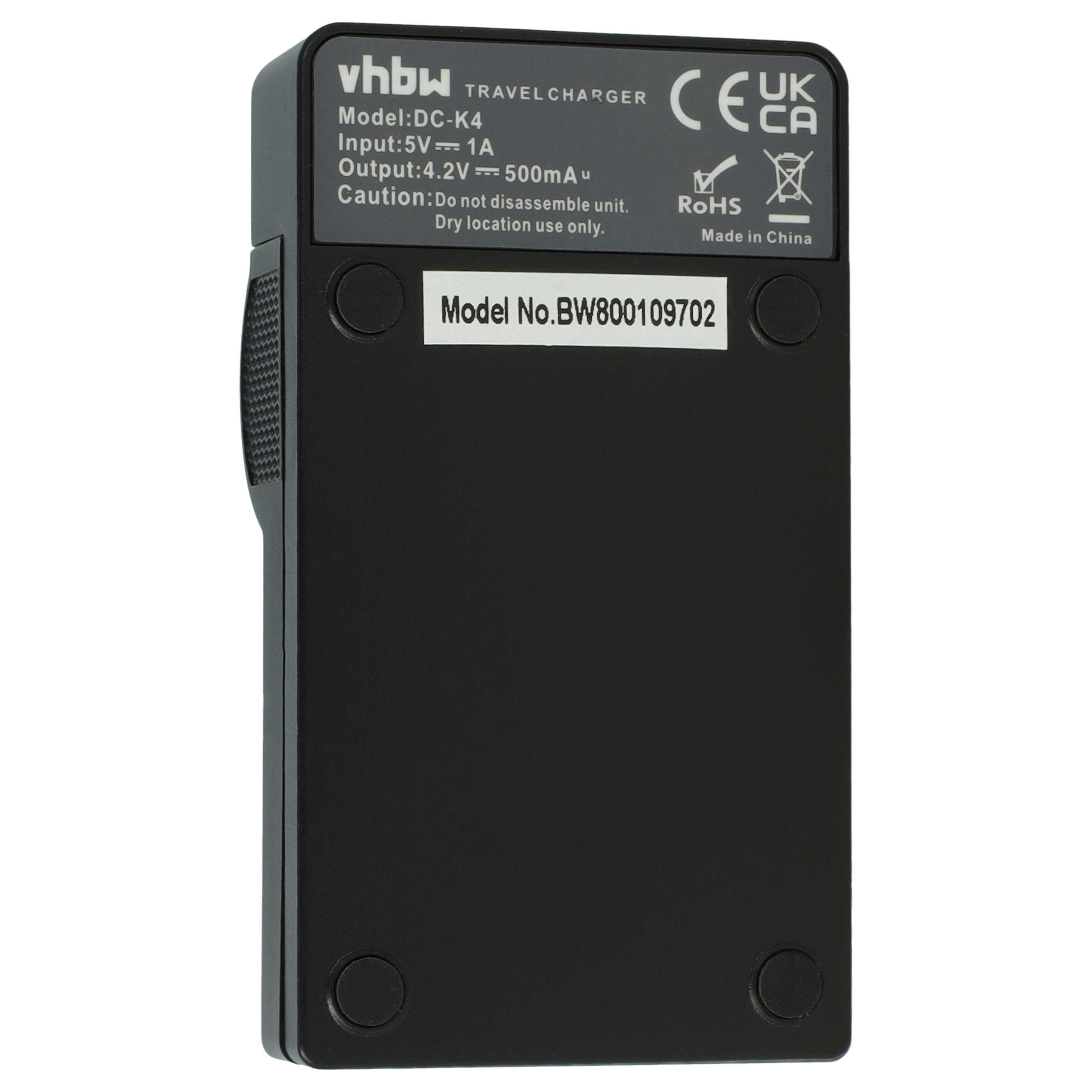 Battery Charger suitable for Canon NB-9L Camera etc. - 0.5 A, 4.2 V