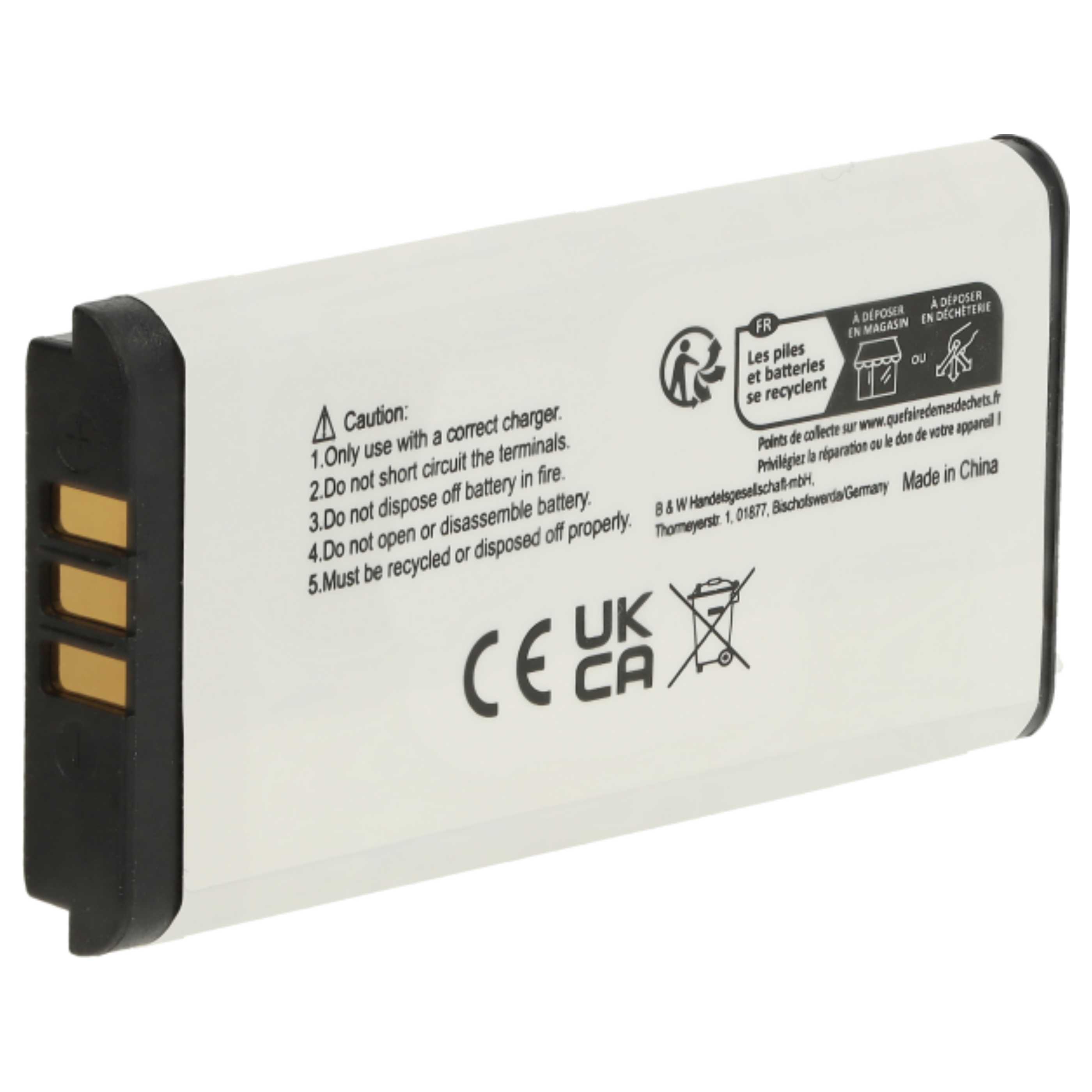 Games Console 2x Battery replaces Nintendo TWL-001, C/TWL-A-BP, TWL-003, BOAMK01 - 840 mAh 3.7 V Li-Ion