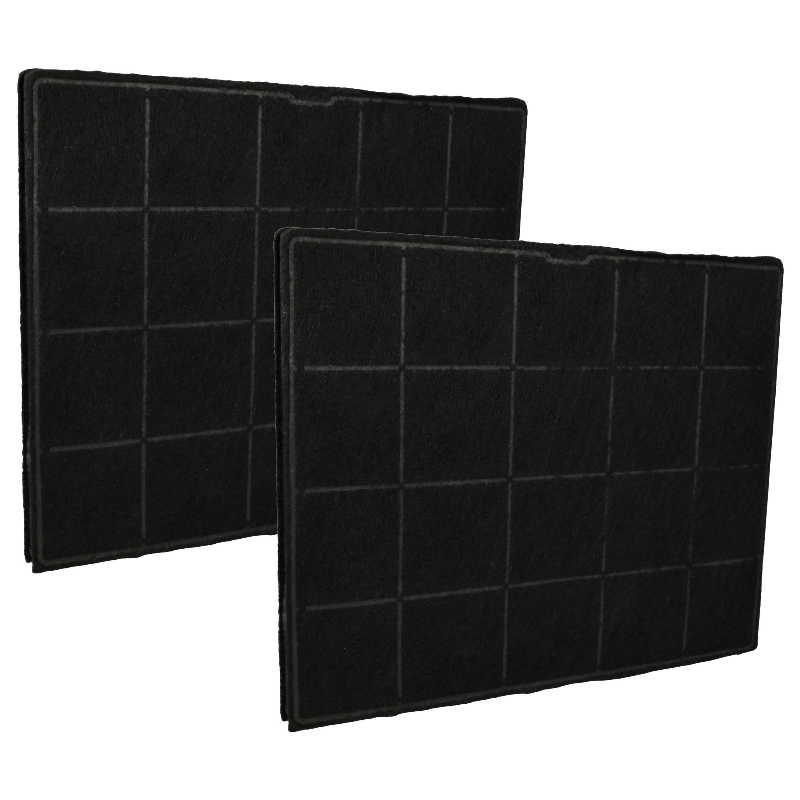 2x Filtres à charbon actif remplace AEG 33005521, 9029798767, 8718868949639, 33005299 pour hotte Zanussi