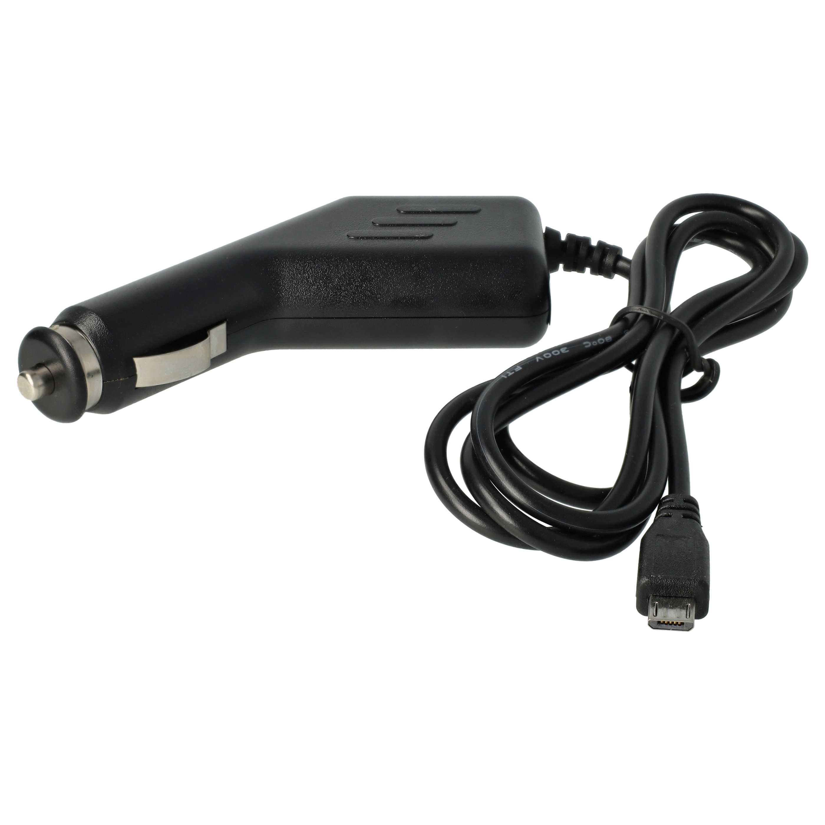 Caricatore per auto micro-USB 1,0 A per dispositivi come smartphone, GPS, navigatore Olympia