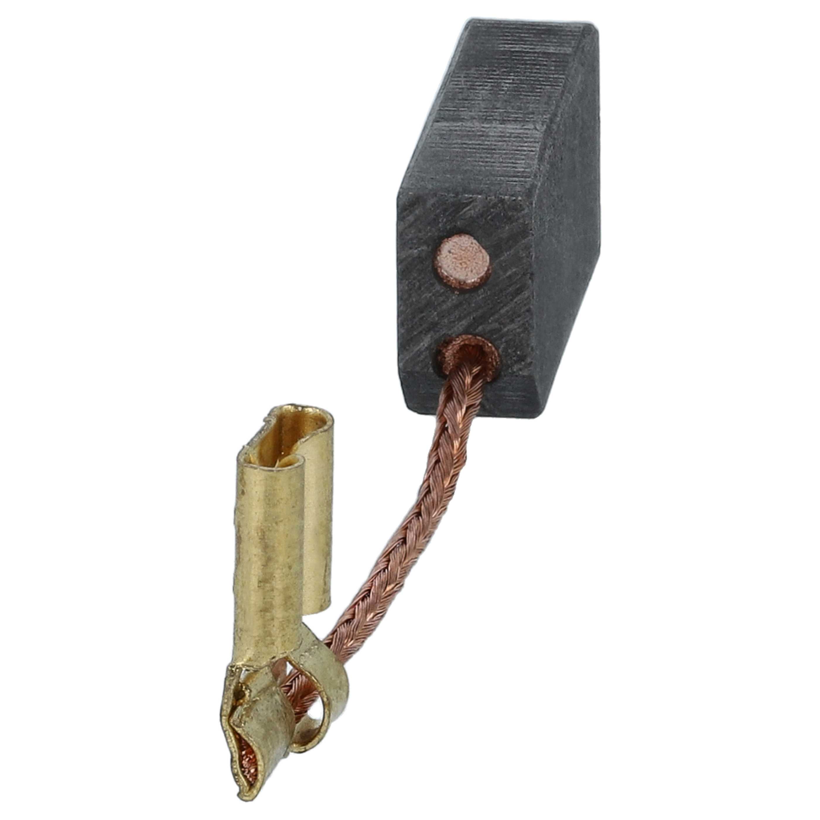 2x Kohlebürste als Ersatz für Fein 30711132003, 30711132000, 30711144004 für Elektrowerkzeug - 5 x 10 x 17,5mm