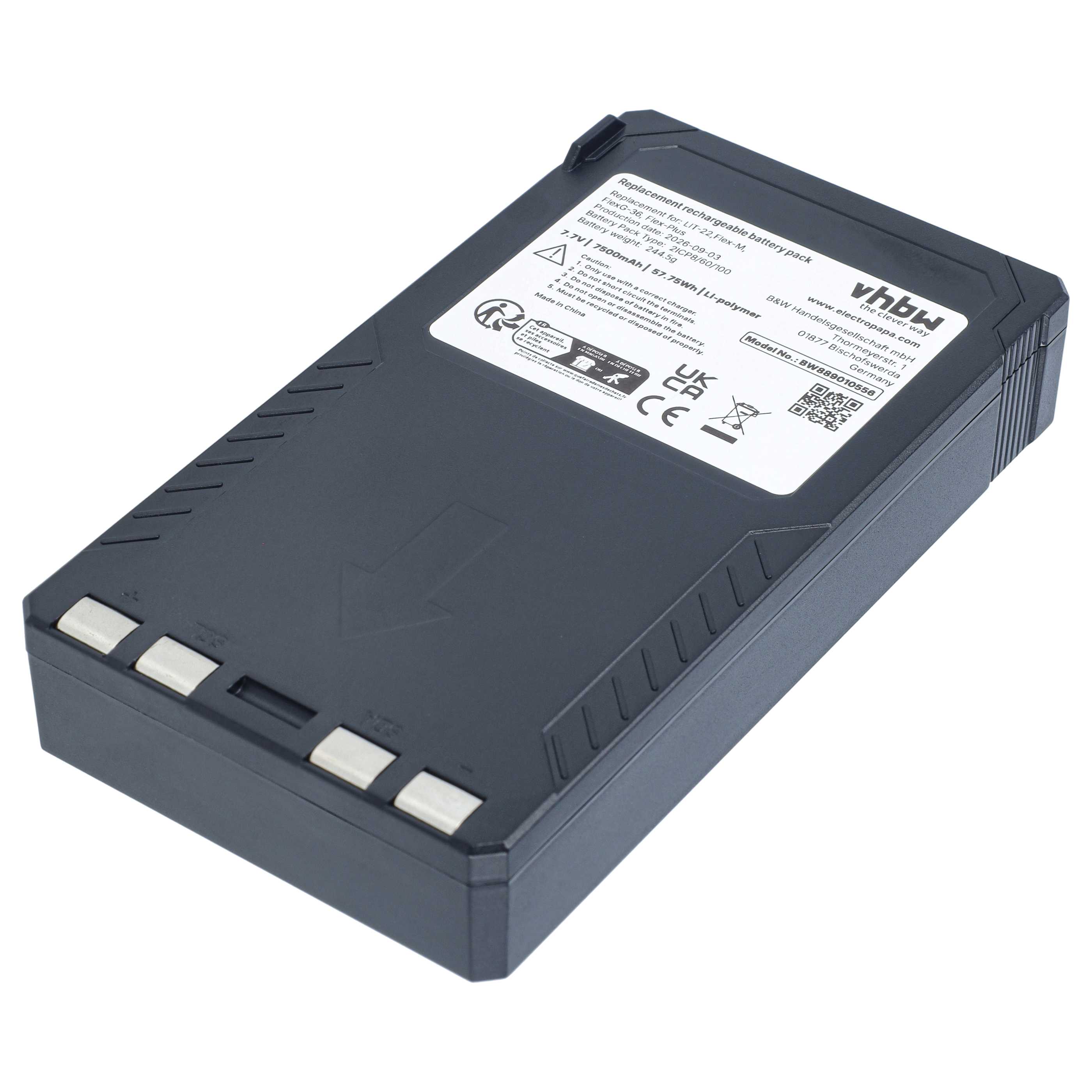 Wildkamera-Akku als Ersatz für Spypoint LIT-22 für Spypoint - 7500mAh 7,4V Li-Polymer