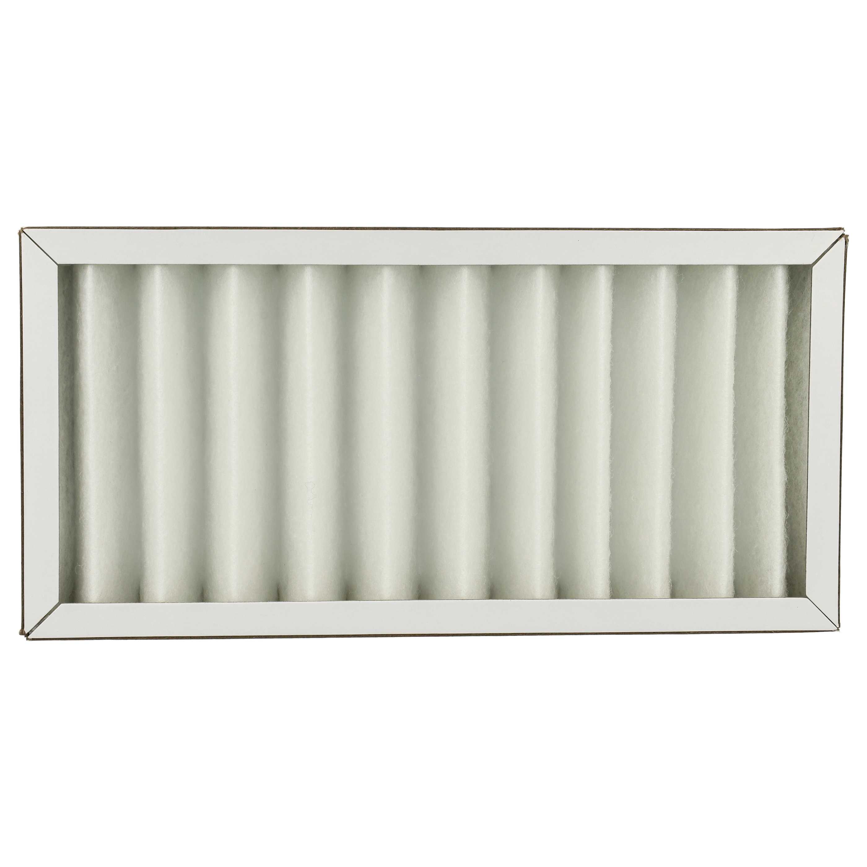 2x Air Filter replaces Pluggit ARFG4F7-150 for Pluggit Vent - Filter Class G4, white