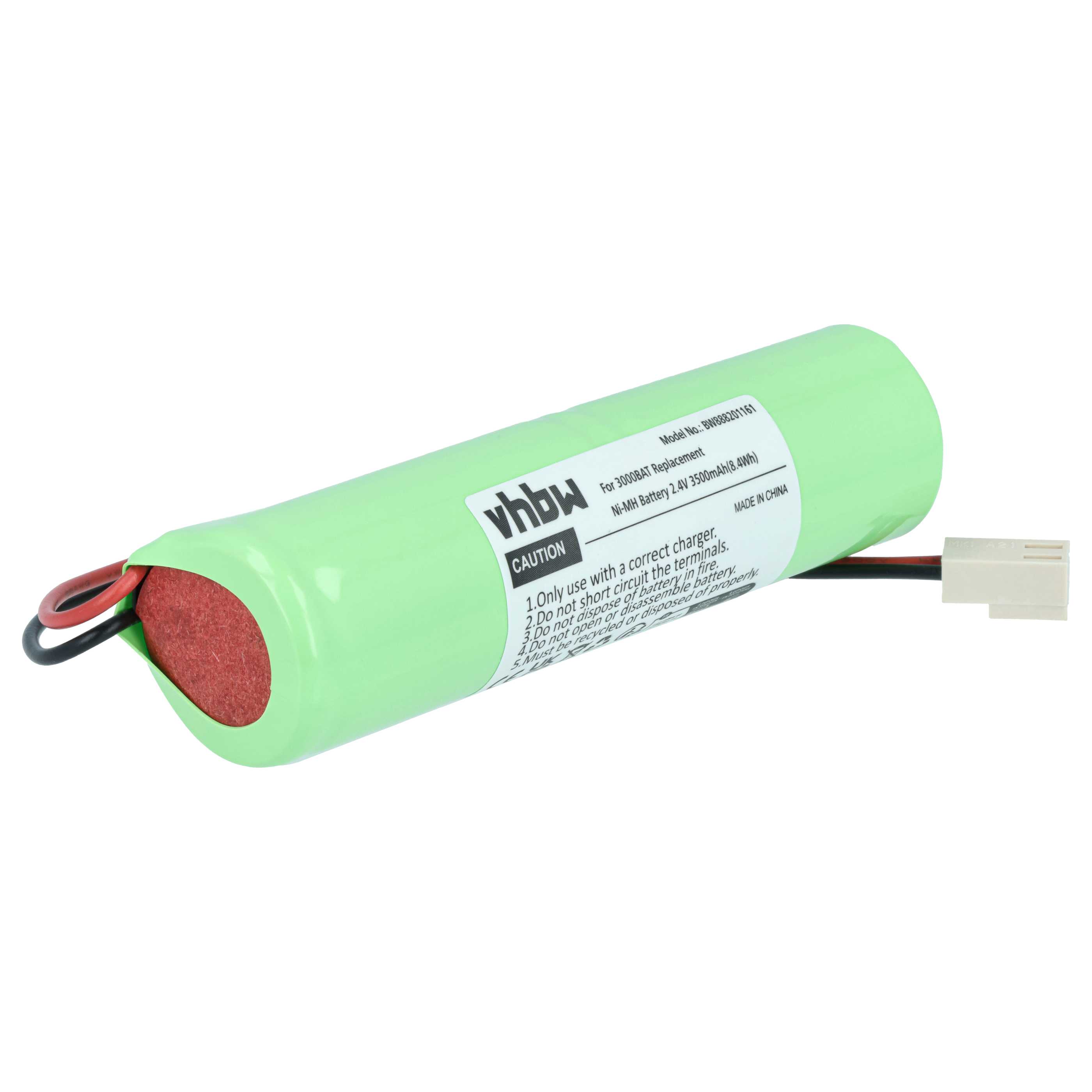 Laser Battery replaces NOVIPro 3000BAT, 880BAT - 3500 mAh 2.4 V NiMH