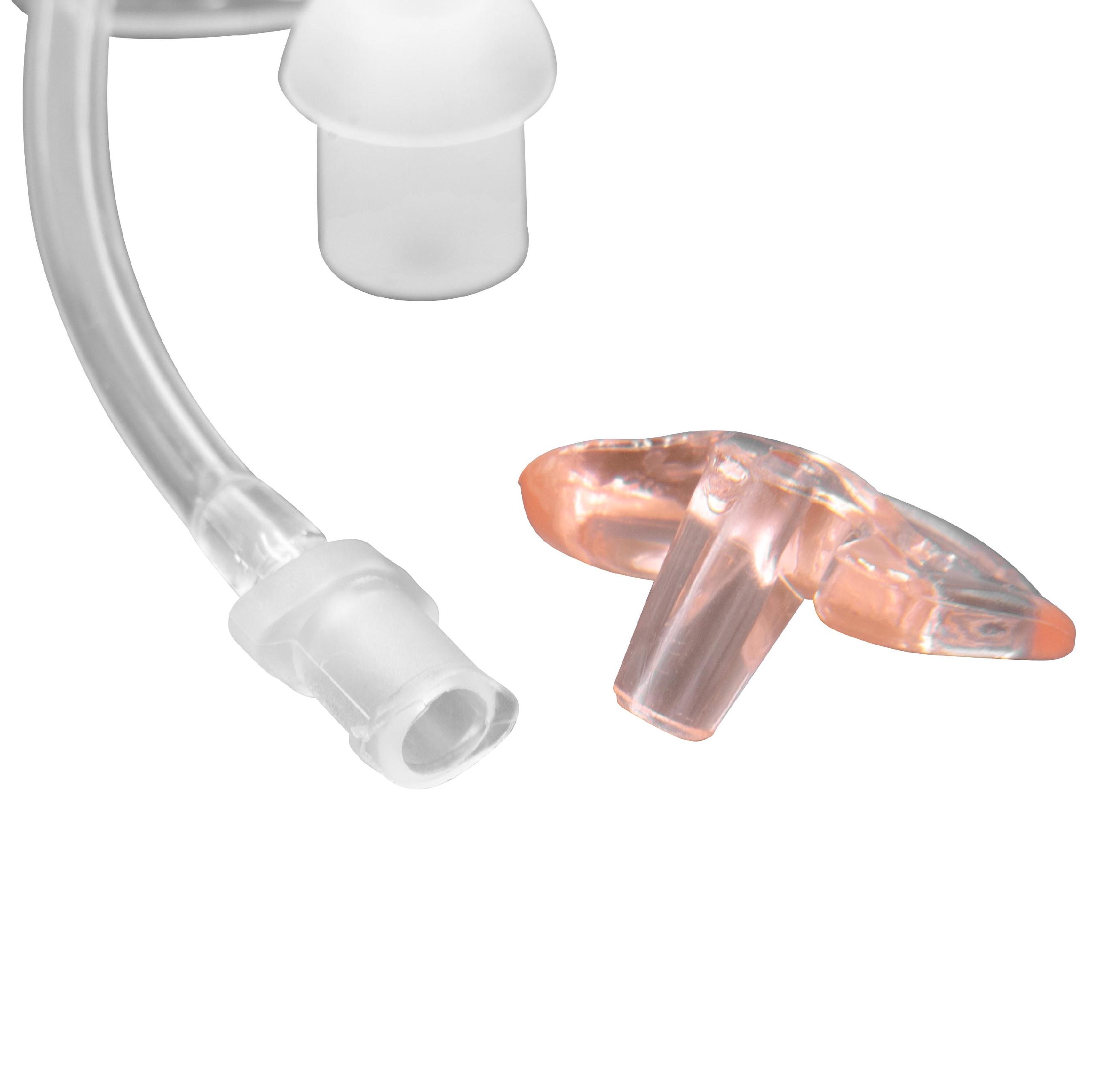 Tubo acustico per security 2x olive auricolari, inserto auricolare M per headset, radio 
