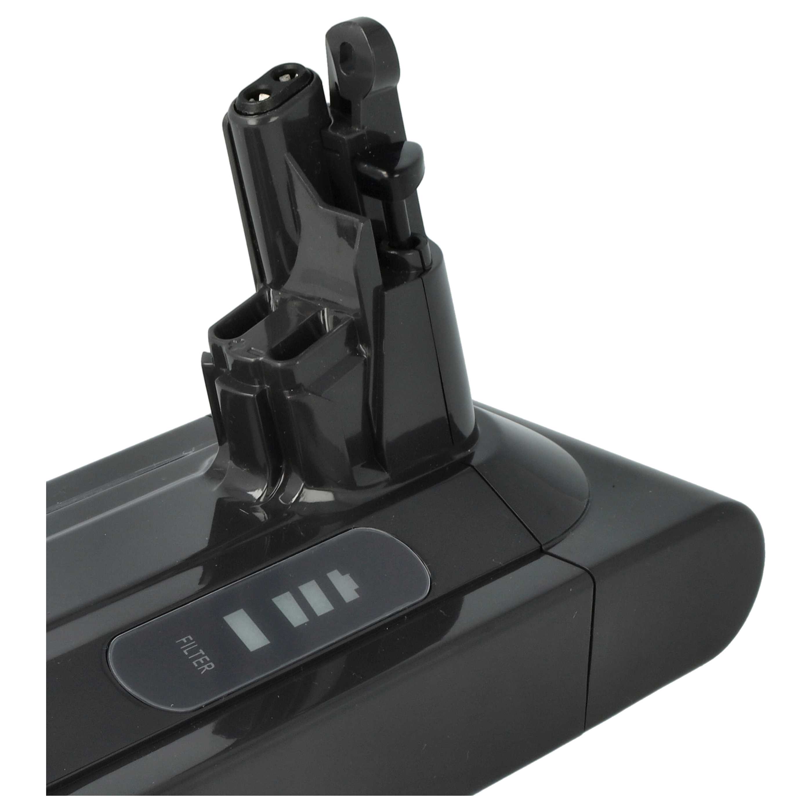 Batteria sostituisce Dyson SV12, 969352-07, 206340 per aspirapolvere - 3000mAh 25,2V Li-Ion