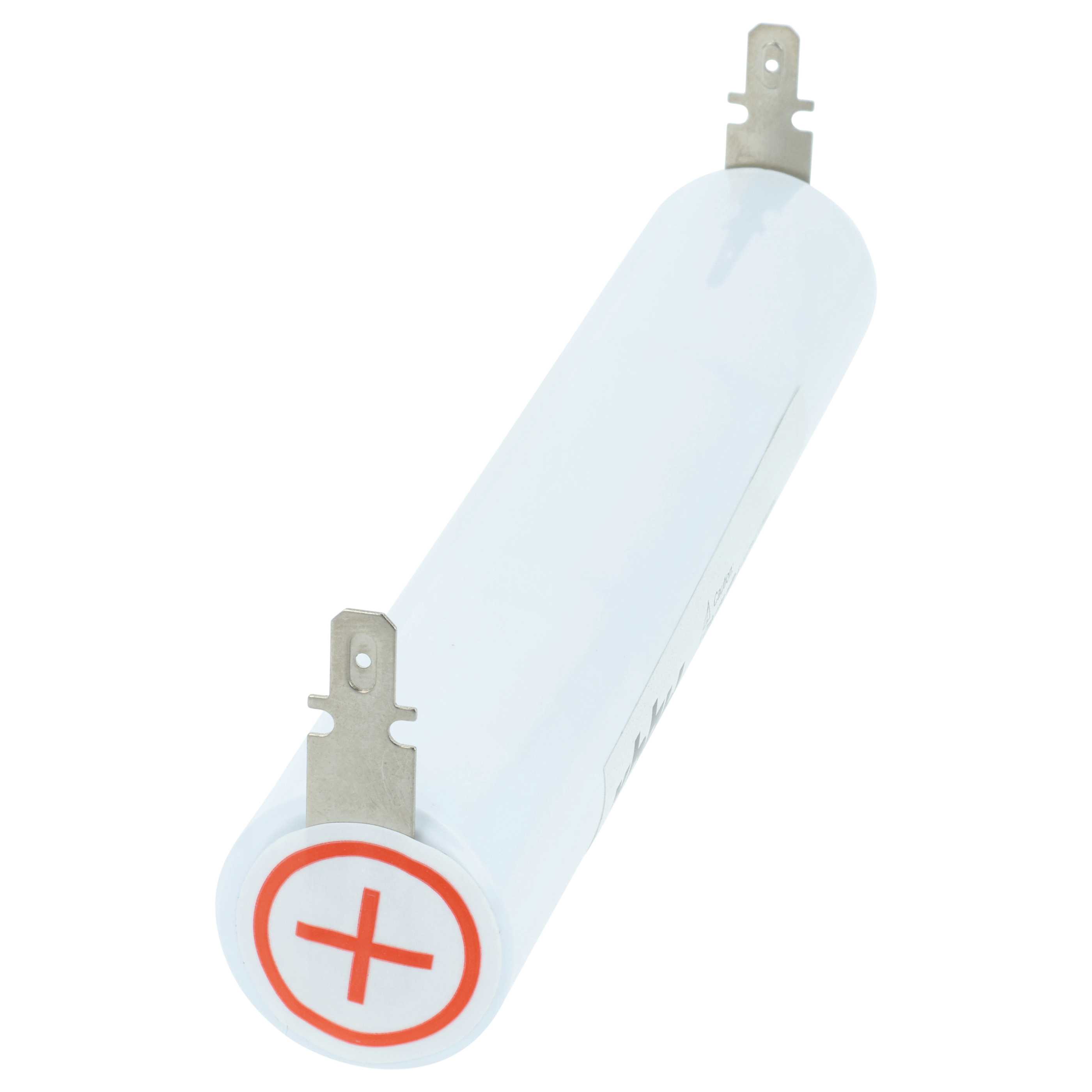 Fluchtweg-Akku (2 Stück) als Ersatz für Schneider OVA TD110431 für Schneider - 2000mAh 3,6V NiCd