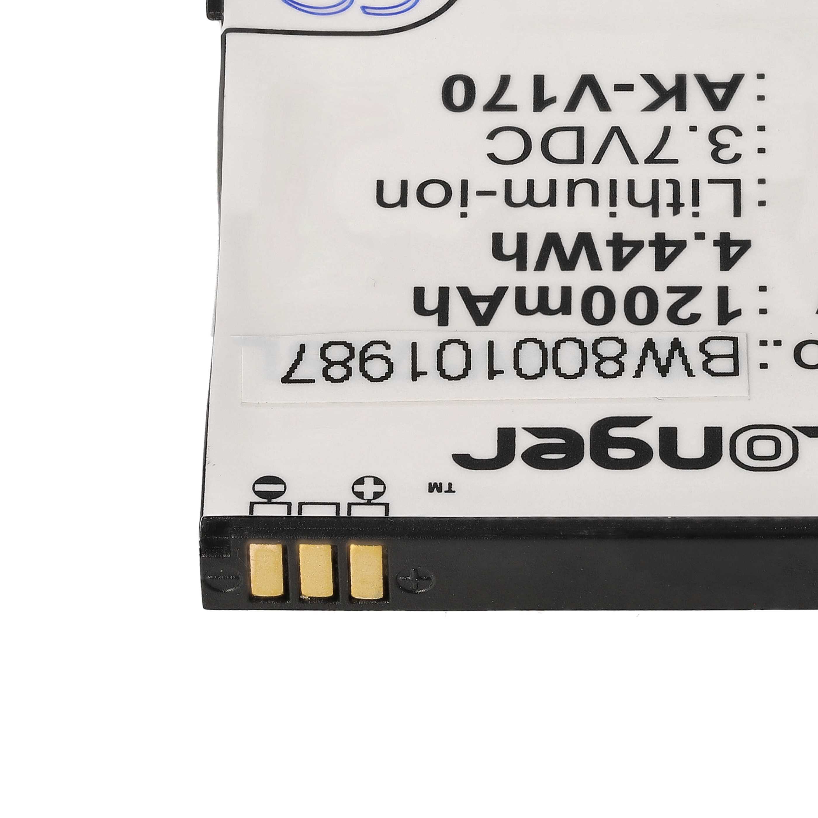 Akumulator do telefonu dla seniora zamiennik Emporia AK-V170 - 1200 mAh 3,7 V Li-Ion