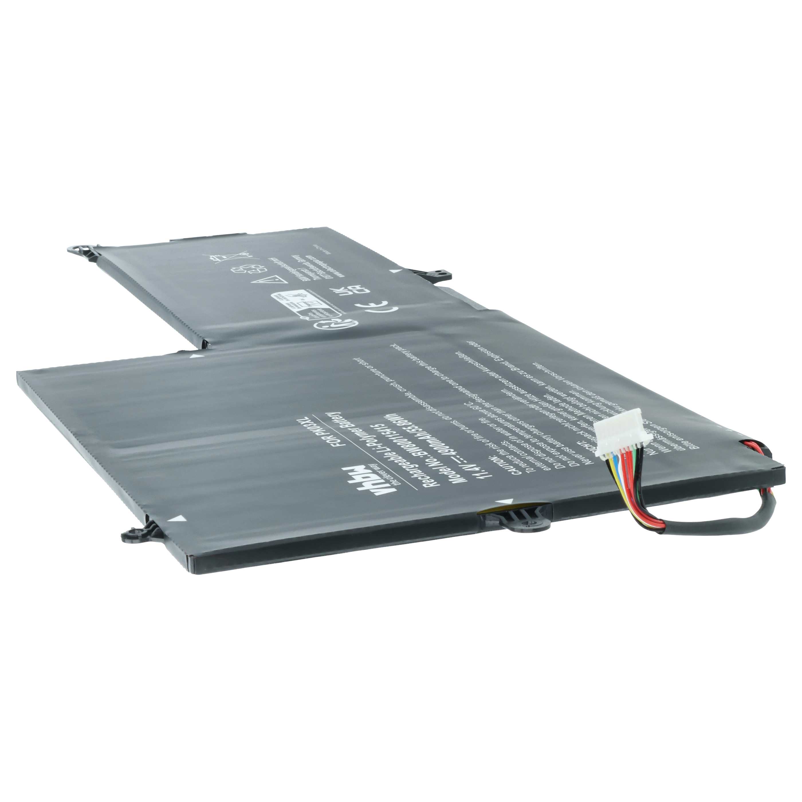 Akumulator do laptopa zamiennik HP 788237-2C2, 788237-2C1, 6789116-005 - 4900 mAh 11,4 V LiPo, czarny