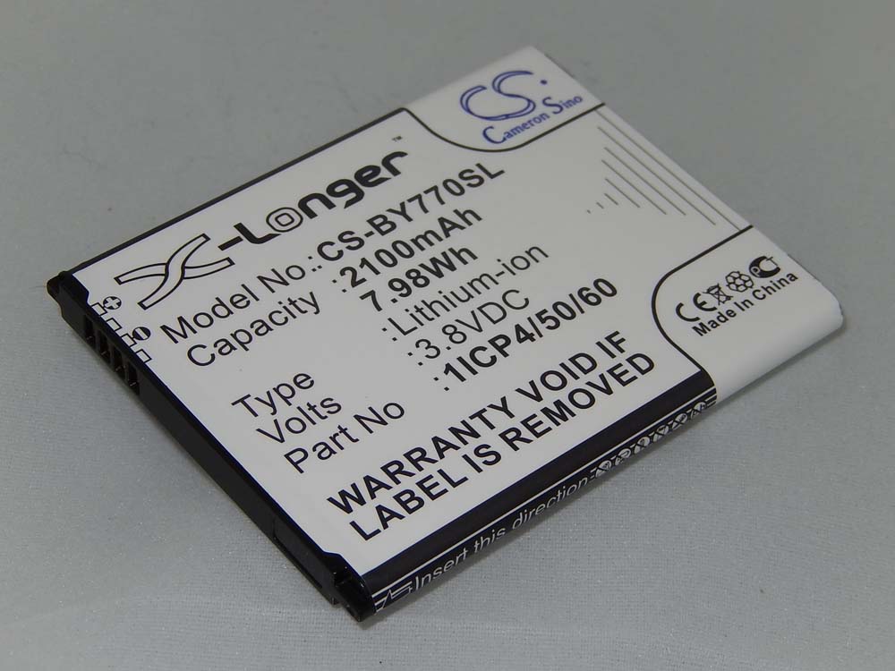 Akumulator do niani elektronicznej zamiennik 1ICP4/50/60-210AR - 2100 mAh 3,8 V Li-Ion